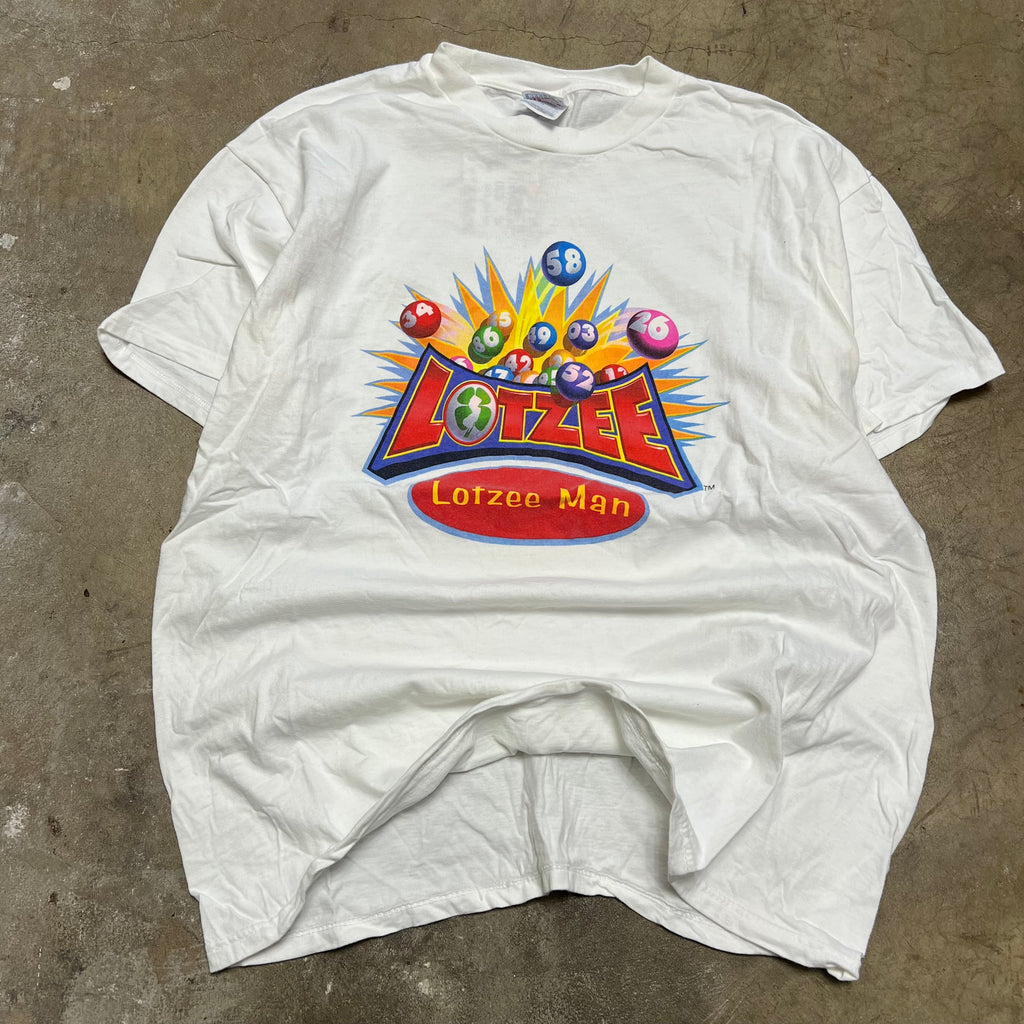 size xl - Vintage ' Lotzee Man ' tee
