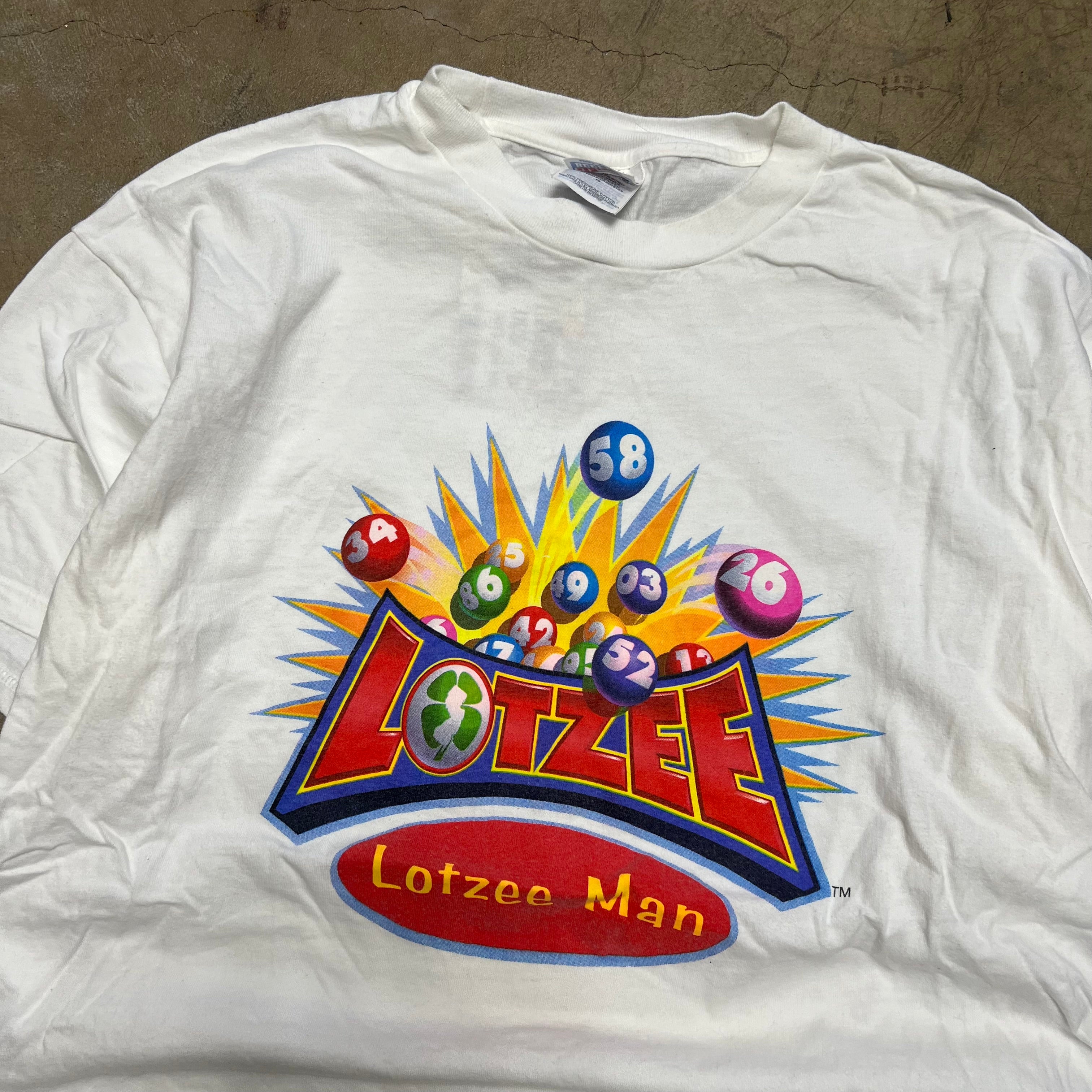 size xl - Vintage ' Lotzee Man ' tee