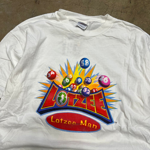size xl - Vintage ' Lotzee Man ' tee