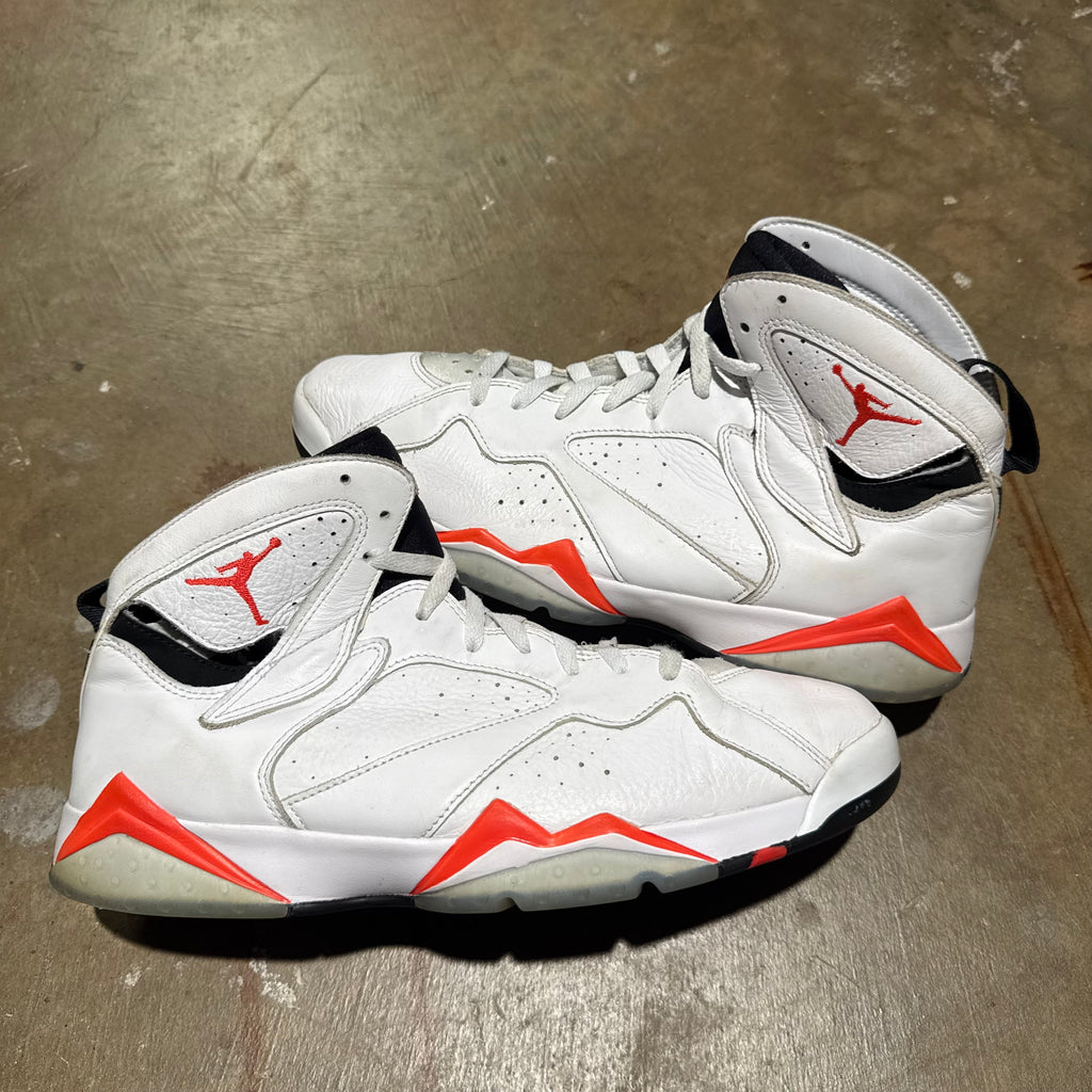 size 12 - Jordan 7 Retro ' White Infrared '