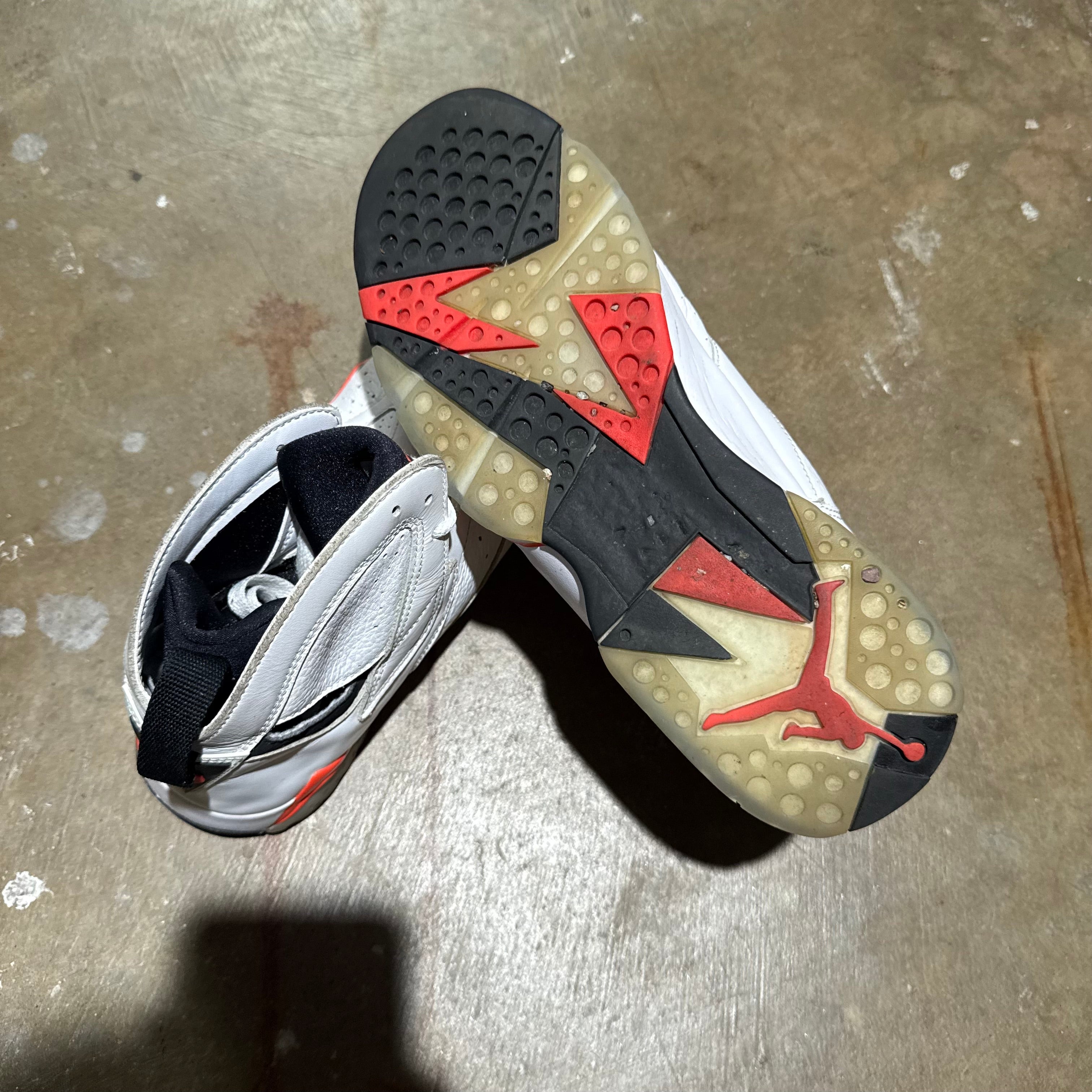 size 12 - Jordan 7 Retro ' White Infrared '