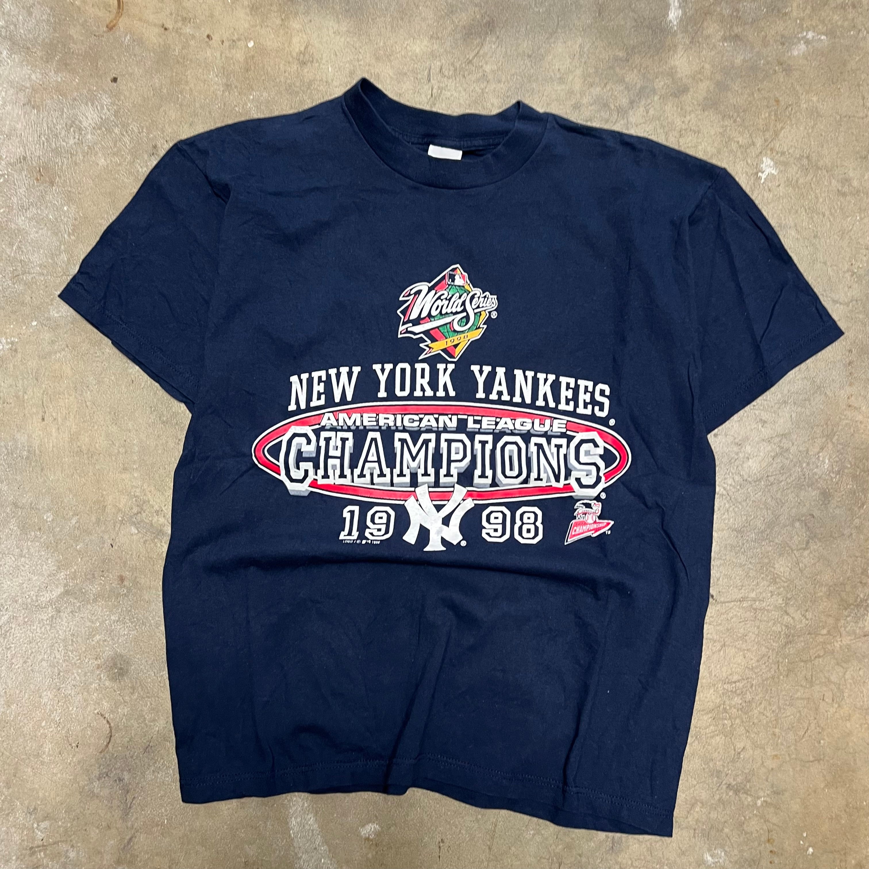 size large - Vintage ' 1998 New York yankees Champions ' tee