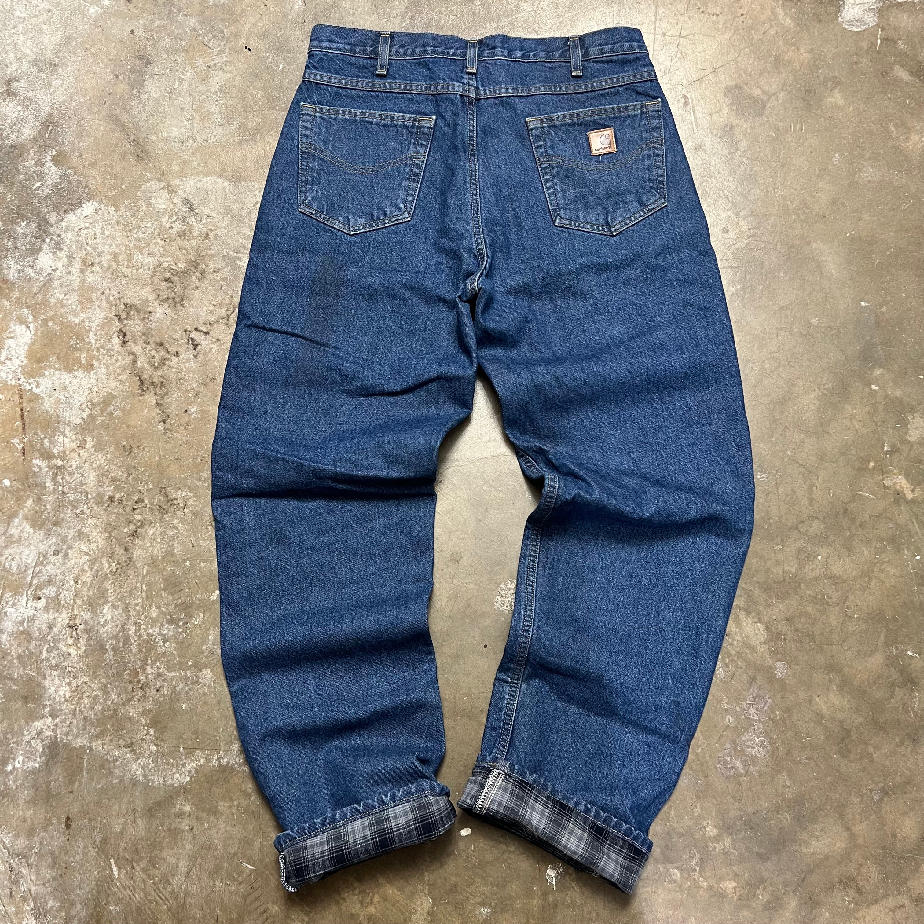 size 34x34 - Vintage Carhartt Fleeced Lined Pants