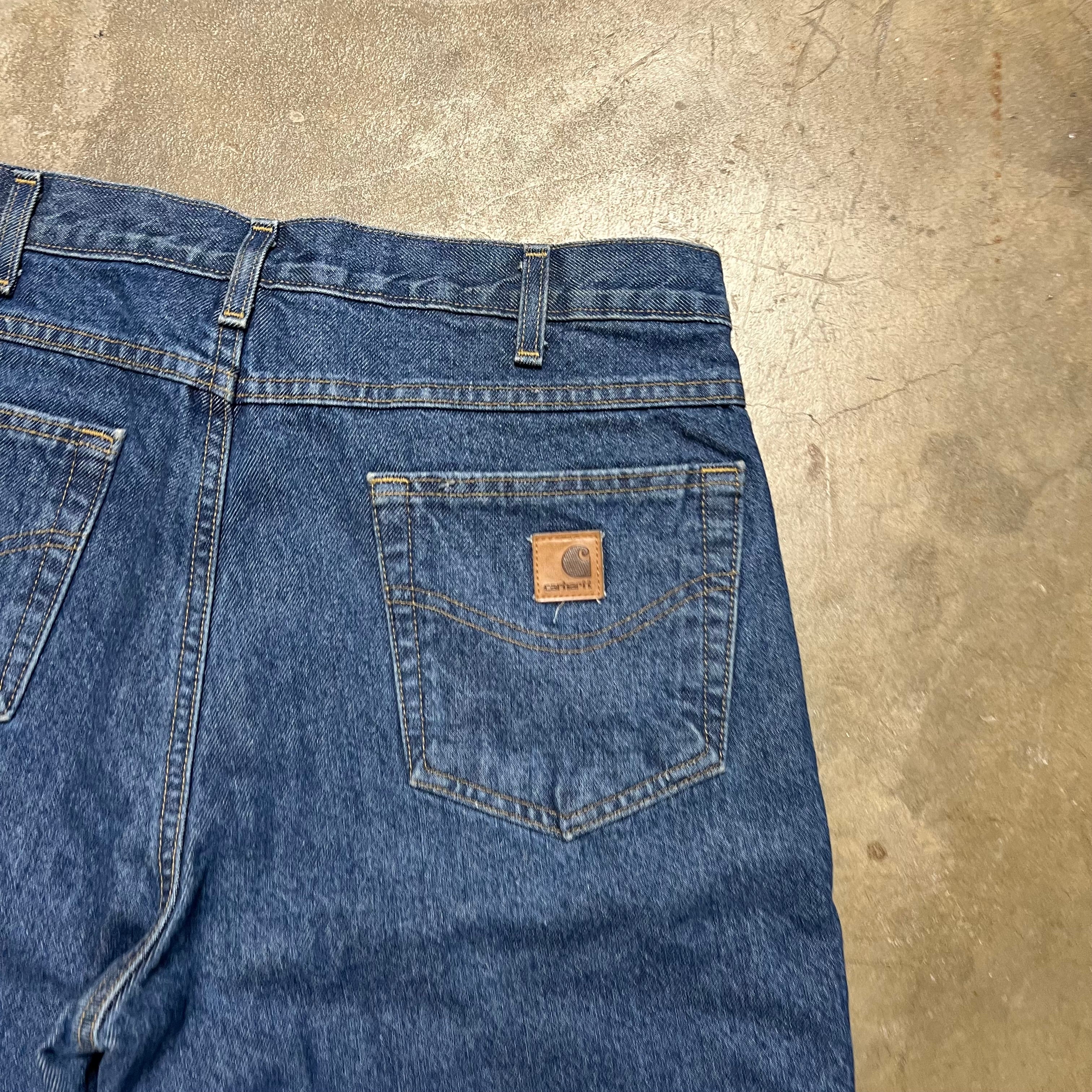 size 34x34 - Vintage Carhartt Fleeced Lined Pants