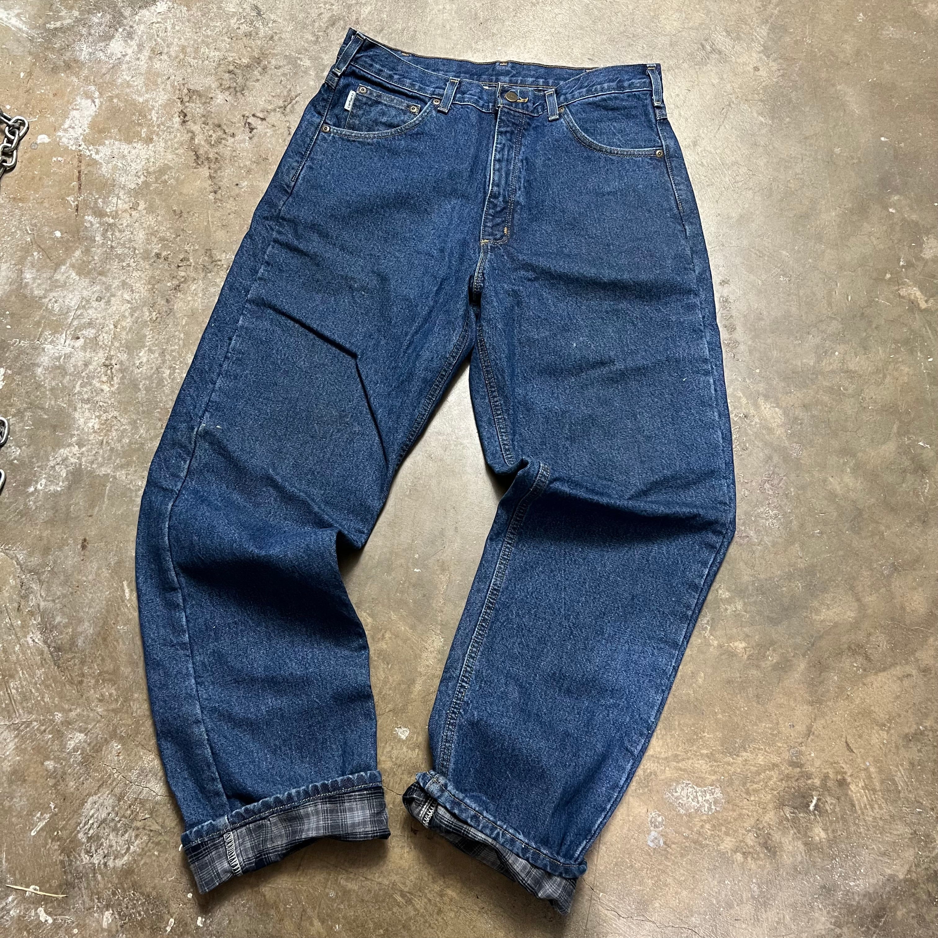 size 34x34 - Vintage Carhartt Fleeced Lined Pants
