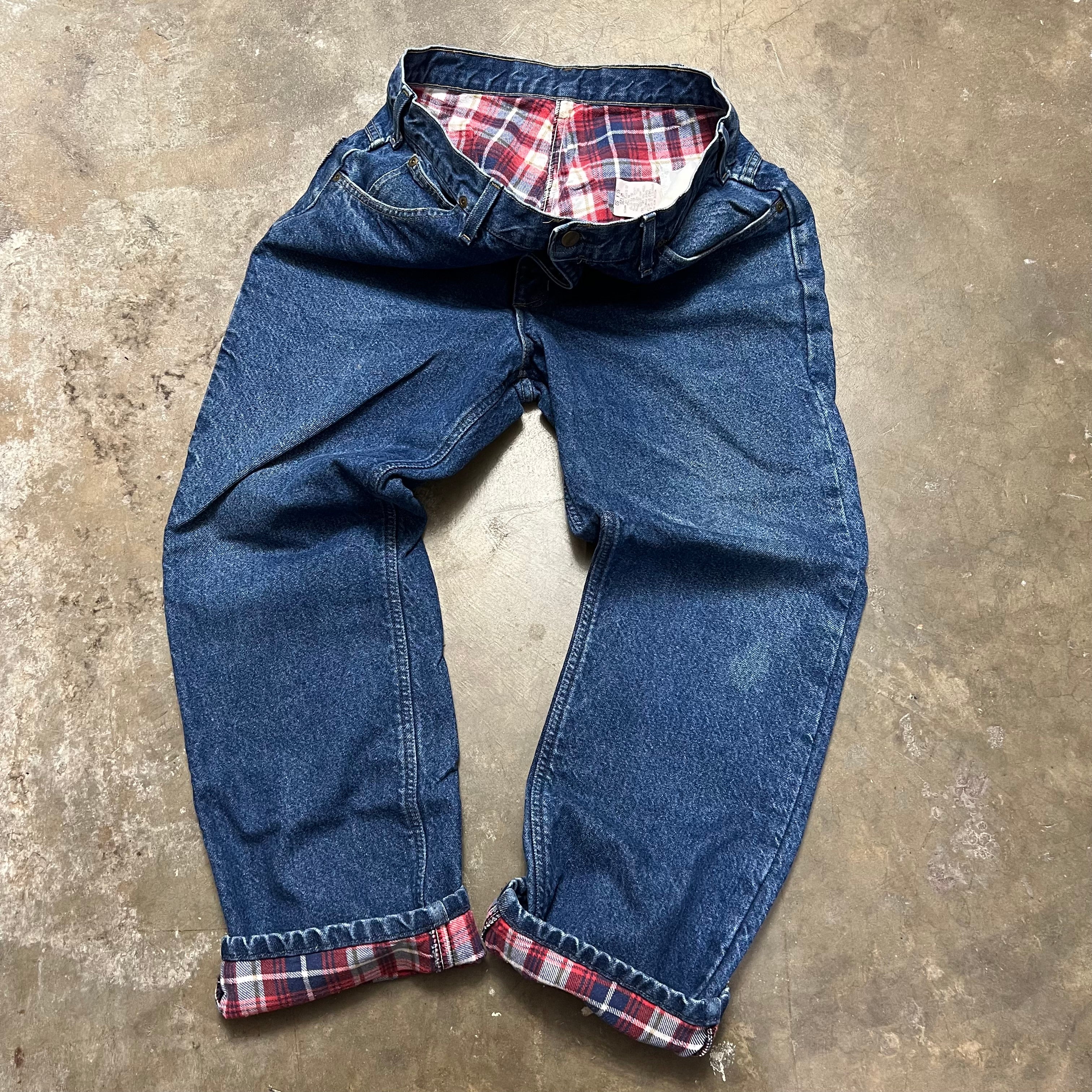 size 36x30 - Vintage Carhartt Fleeced Lined Workwear Pants