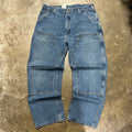 size 38x32 - Vintage Carhartt Double Knee Jeans