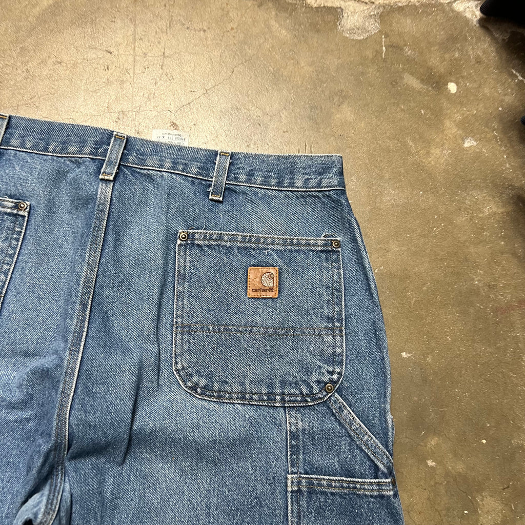 size 38x32 - Vintage Carhartt Double Knee Jeans
