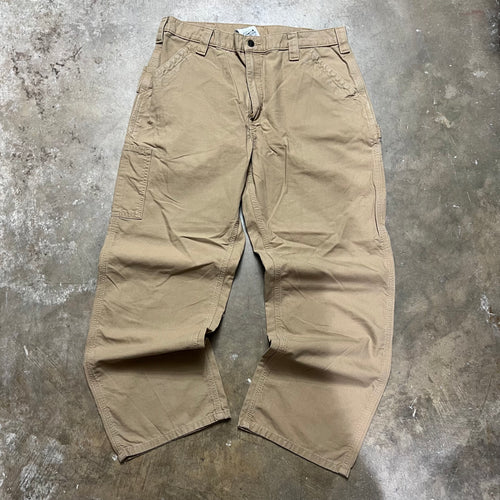 size 36x30 - Vintage Carhartt Tan Workwear pants