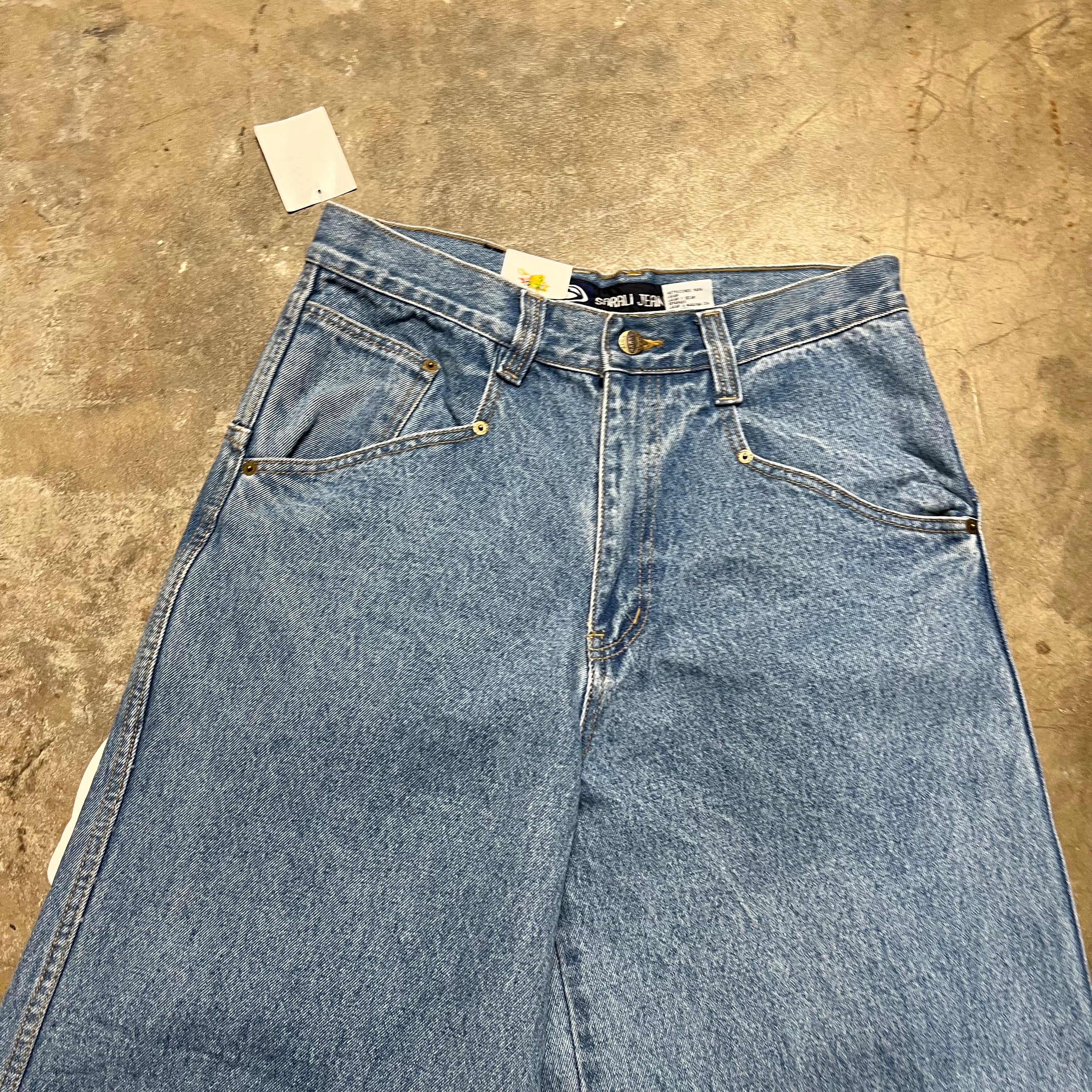 size 32x28.5 - Vintage Sarali USA Jeans wide leg BRAND NEW with Tag
