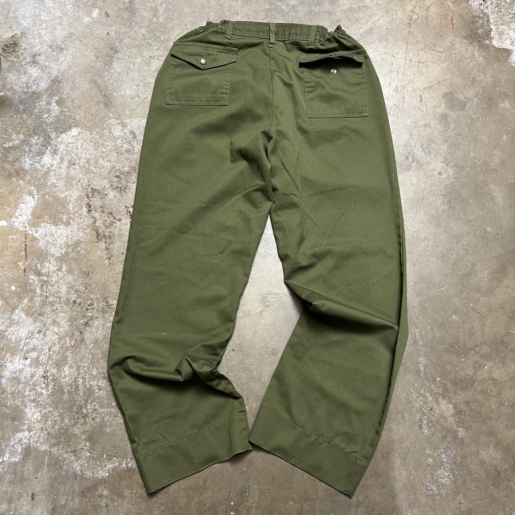 size 34x34 - Vintage 90's Boy Scouts Cargo Green Pants