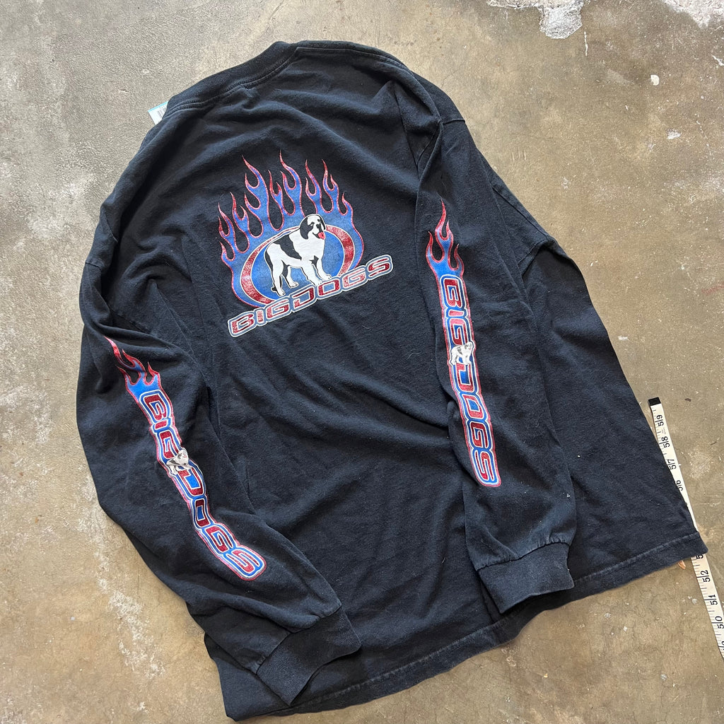 size xl - Vintage Big Dogs Falme tee