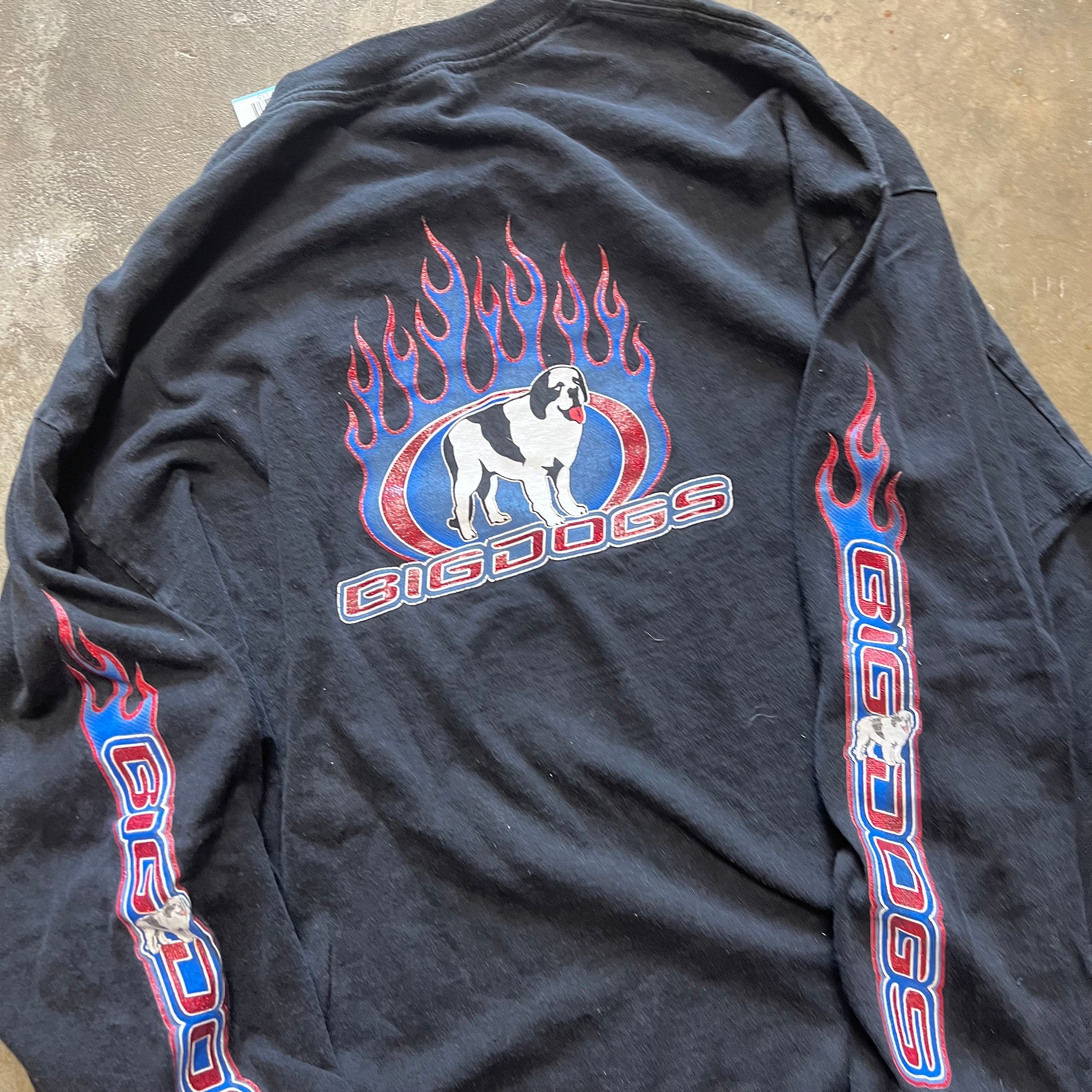 size xl - Vintage Big Dogs Falme tee