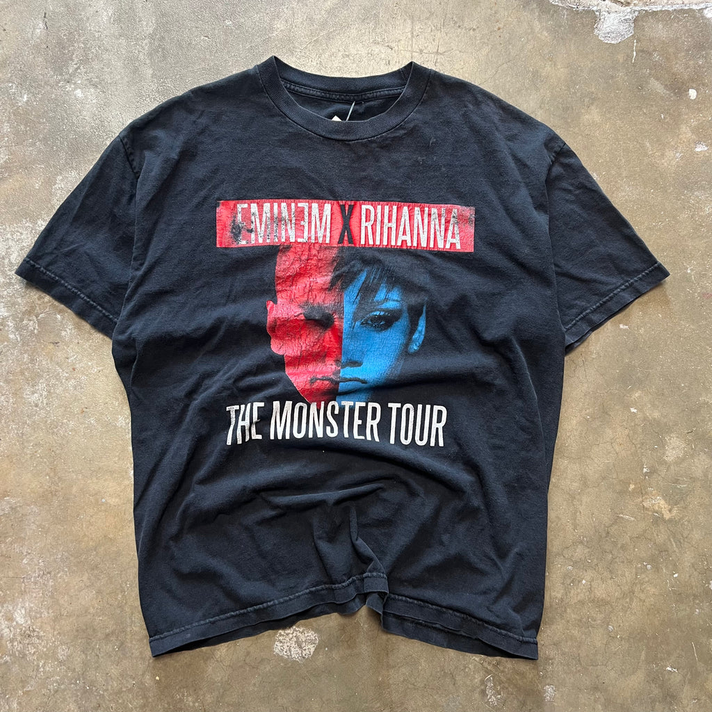 size xl - Vintage Eminem Rhinana The Monster Tour tee