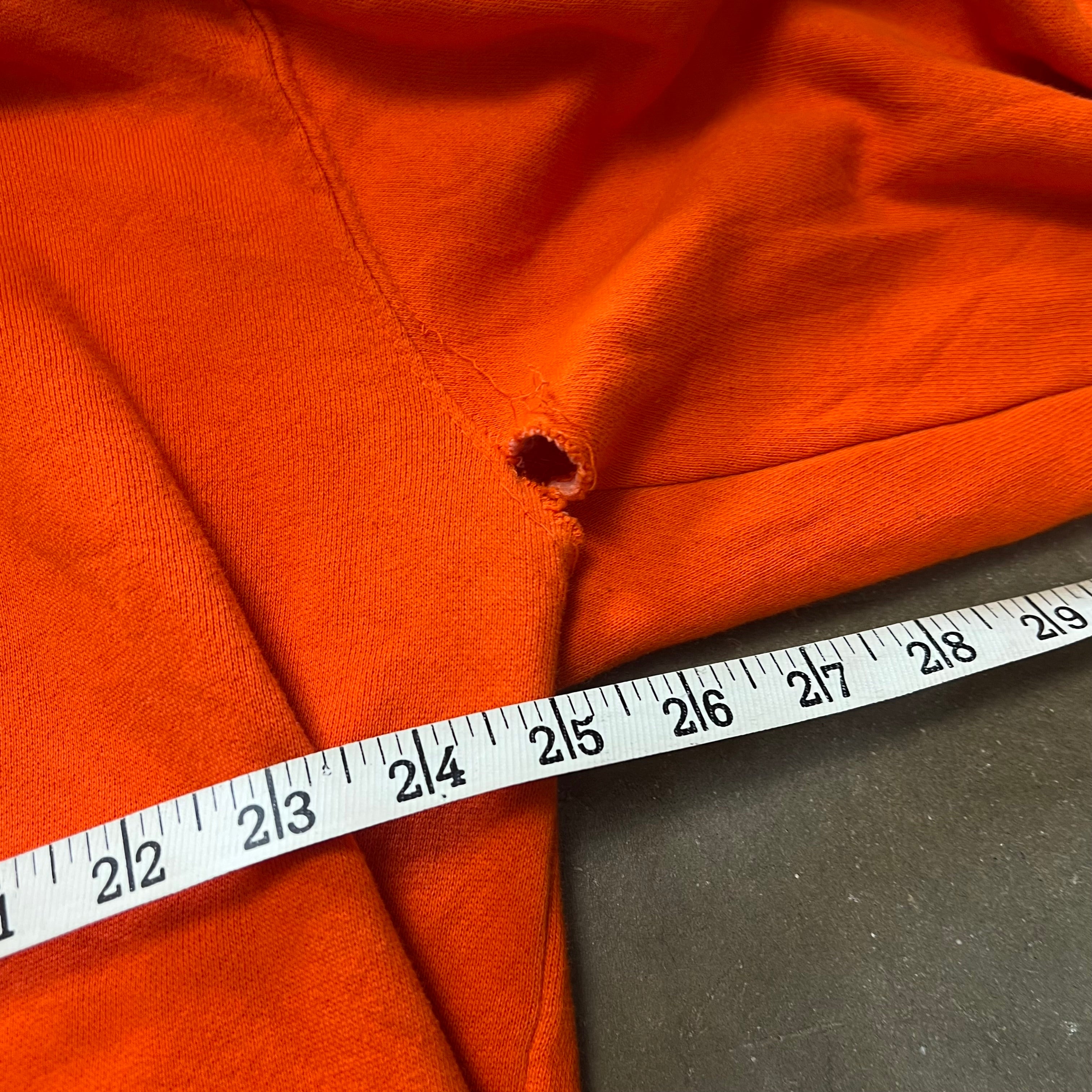 Size XL - Vintage Wu Wear The Shaolin vs. The Wu - Tang orange Hoodie