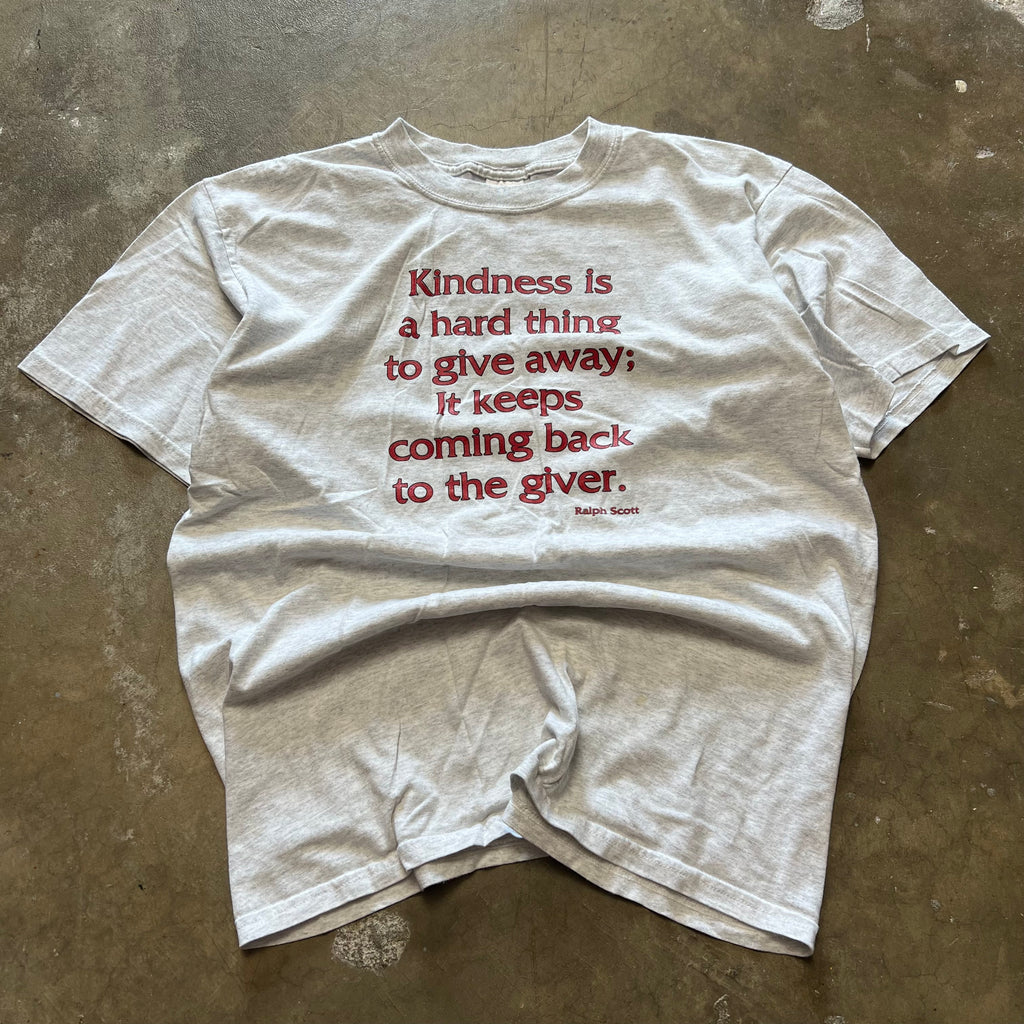 size large - Vintage Kindness quote tee