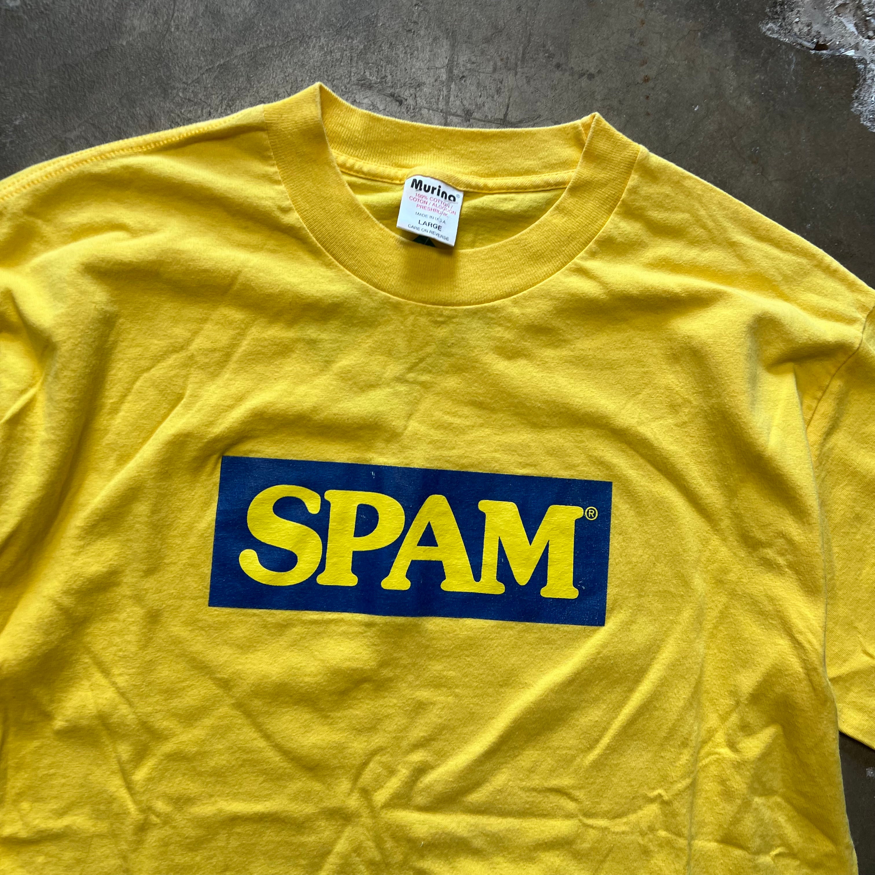 size large - Vintage SPAM tee