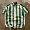 size large - Vintage Tommy Hilfiger Striped Button up tee