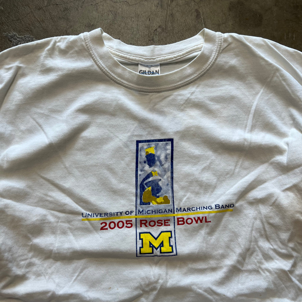 size large - Vintage 2005 rose bowl marching band tee