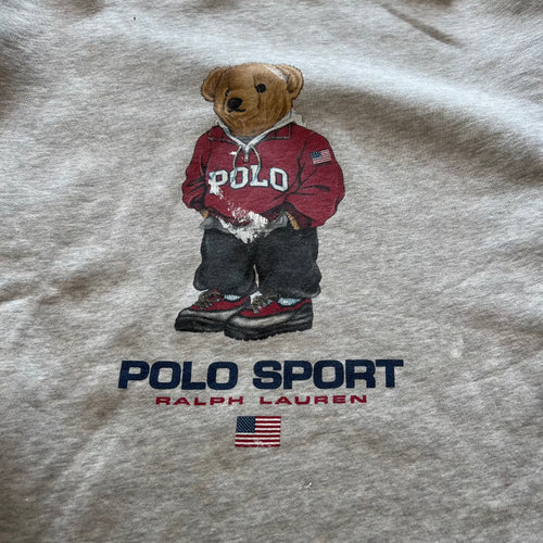 size xl - Vintage Polo sport Bear Crewnecl