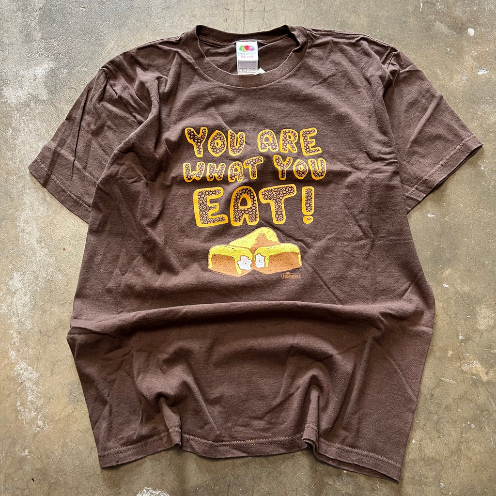 size large - Vintage you are what you eat twinkies hostess tee