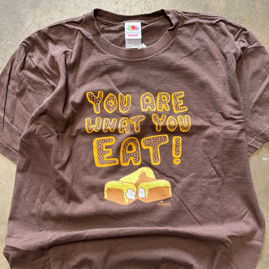 size large - Vintage you are what you eat twinkies hostess tee
