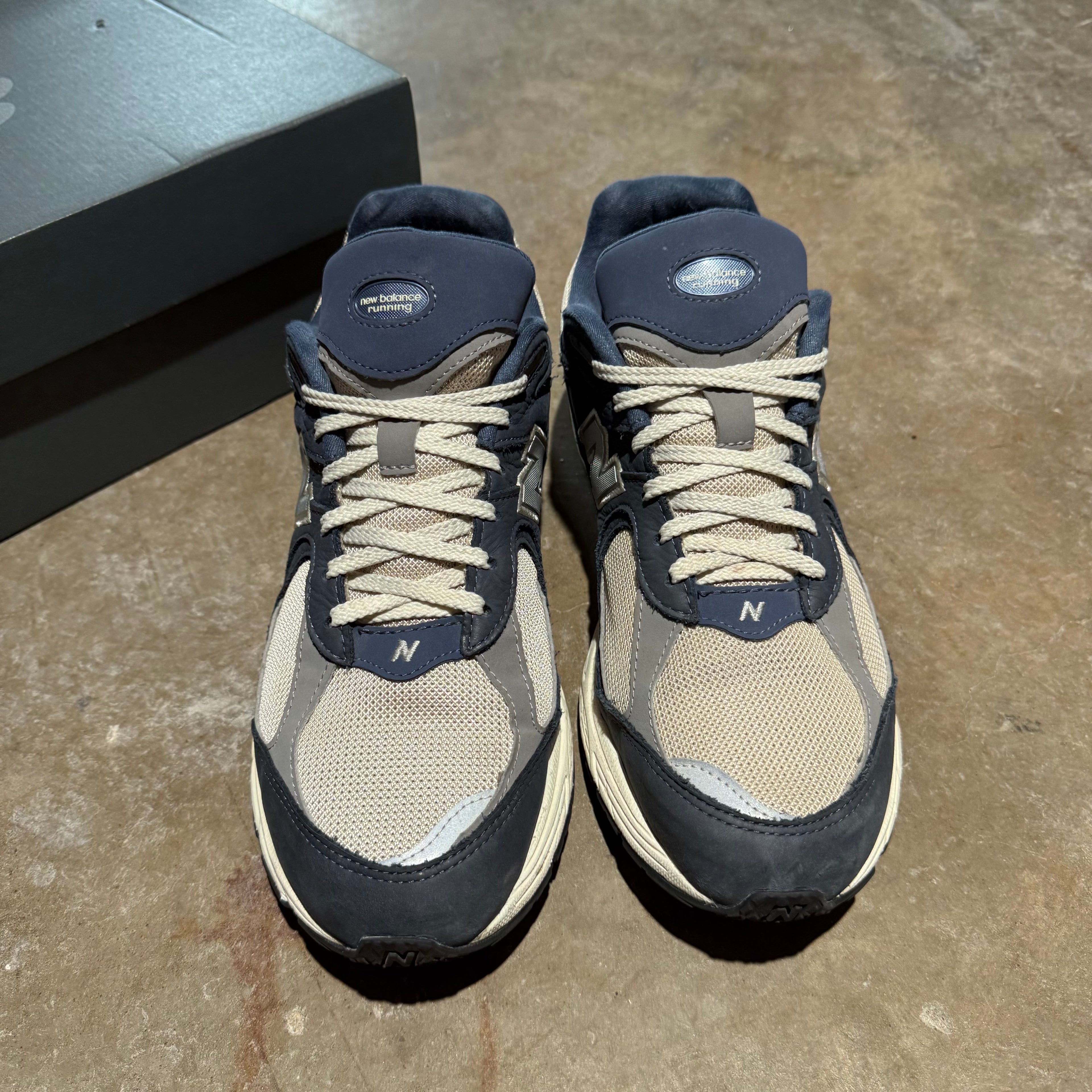 size 12 - New Balance 2002R ' Vintage Indigo Calm Taupe '
