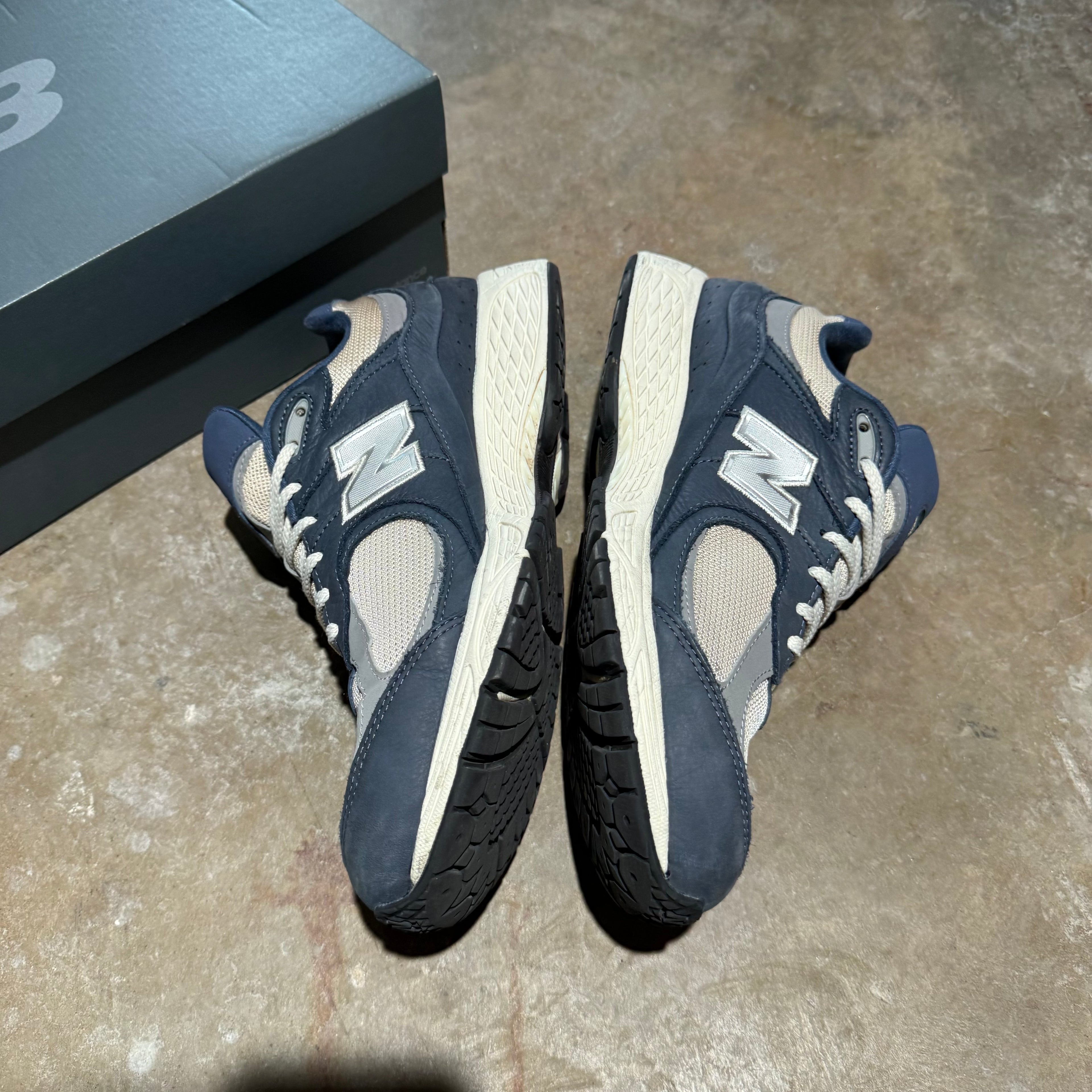 size 12 - New Balance 2002R ' Vintage Indigo Calm Taupe '