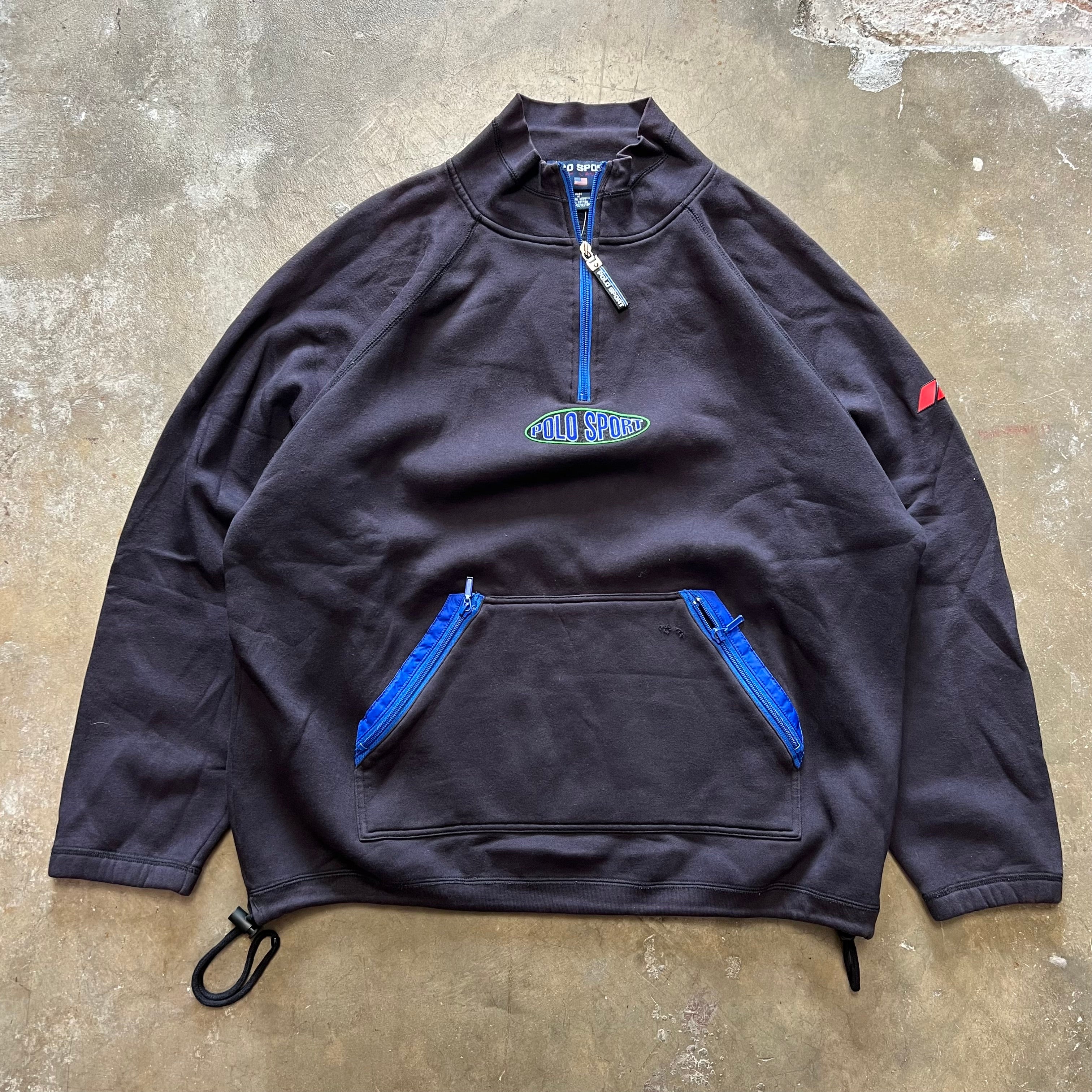 size large - Vintage Polo Sport Zip up