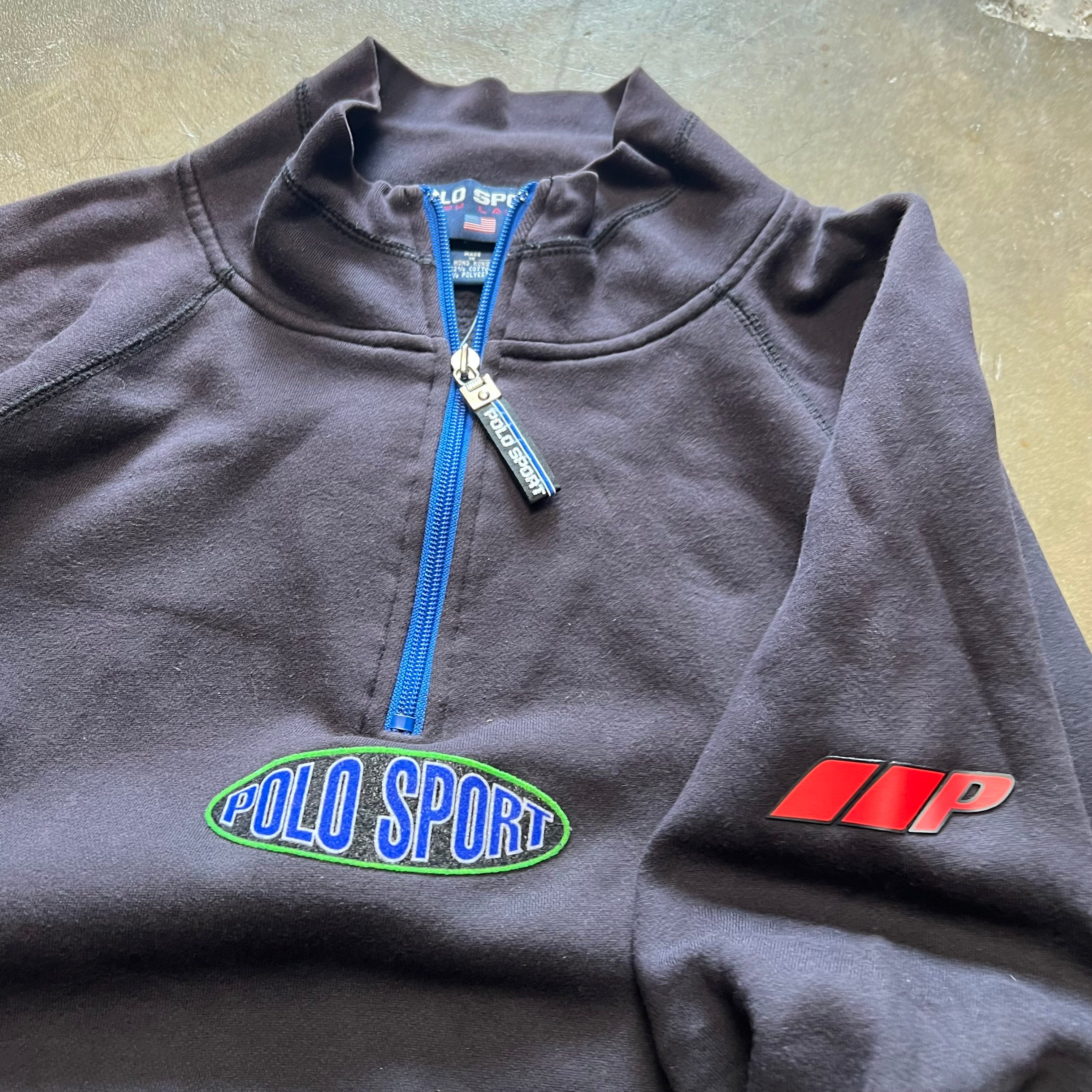 size large - Vintage Polo Sport Zip up
