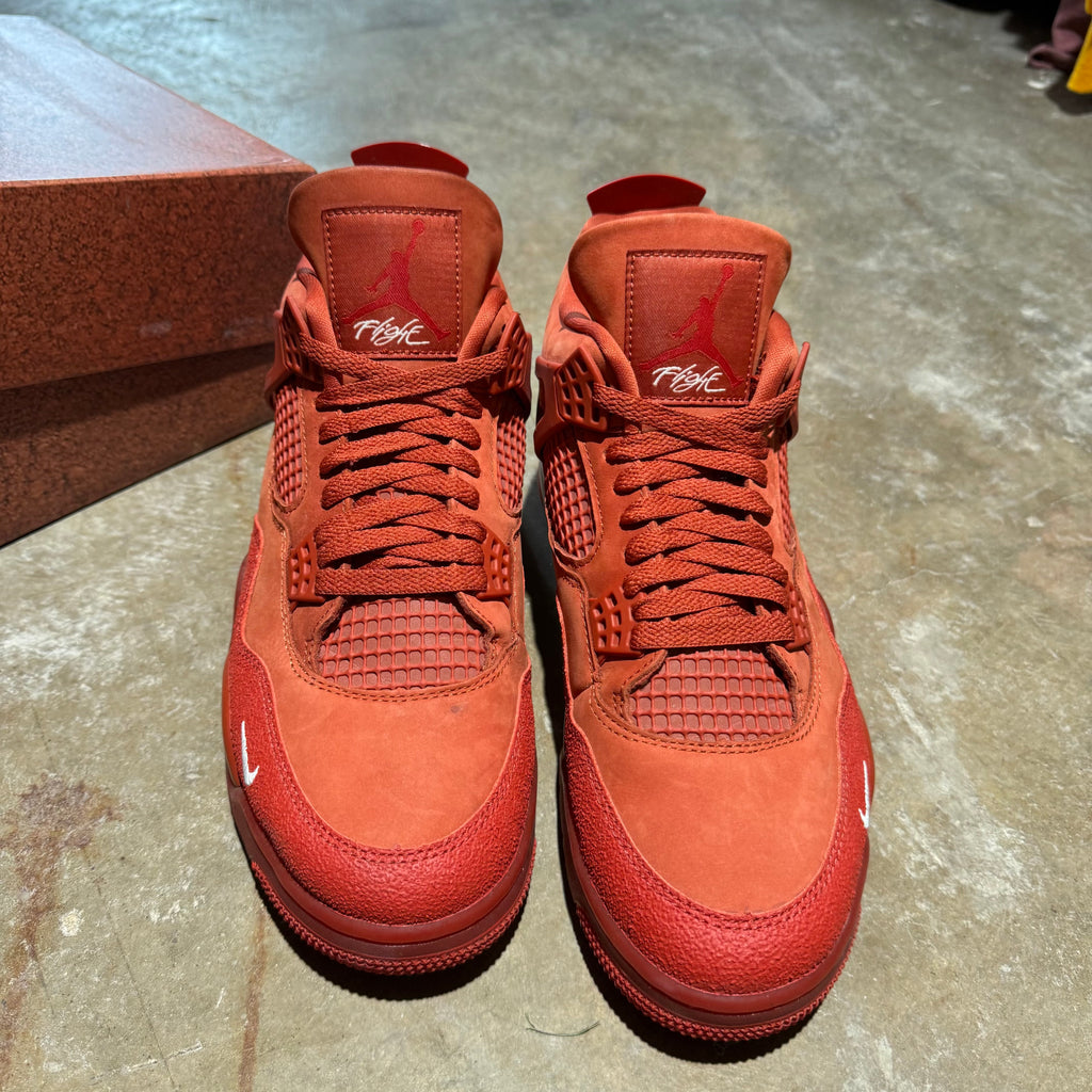 size 10.5 - Jordan 4 Retro ' Nigel Sylvester Brick by Brick '