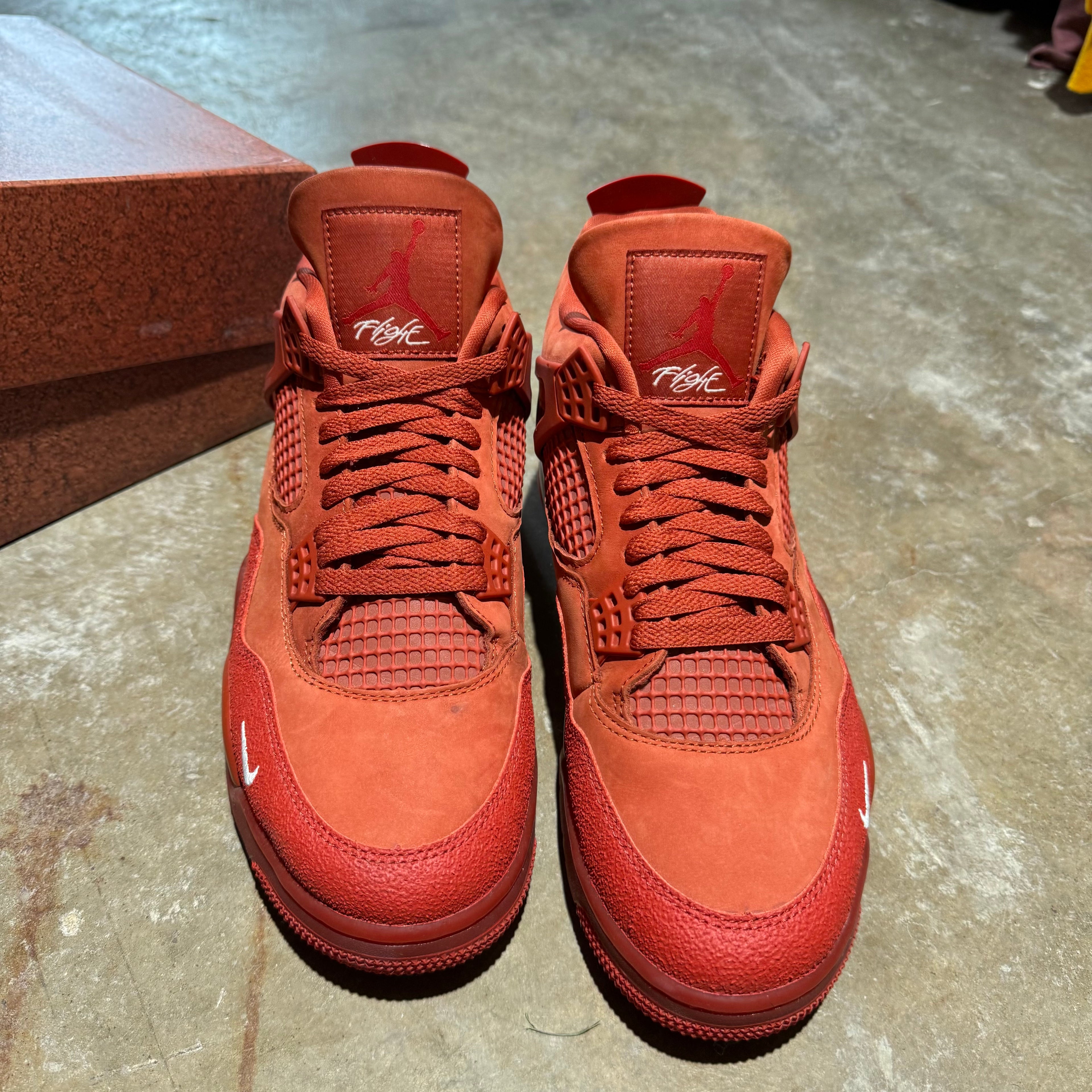 size 10.5 - Jordan 4 Retro ' Nigel Sylvester Brick by Brick '