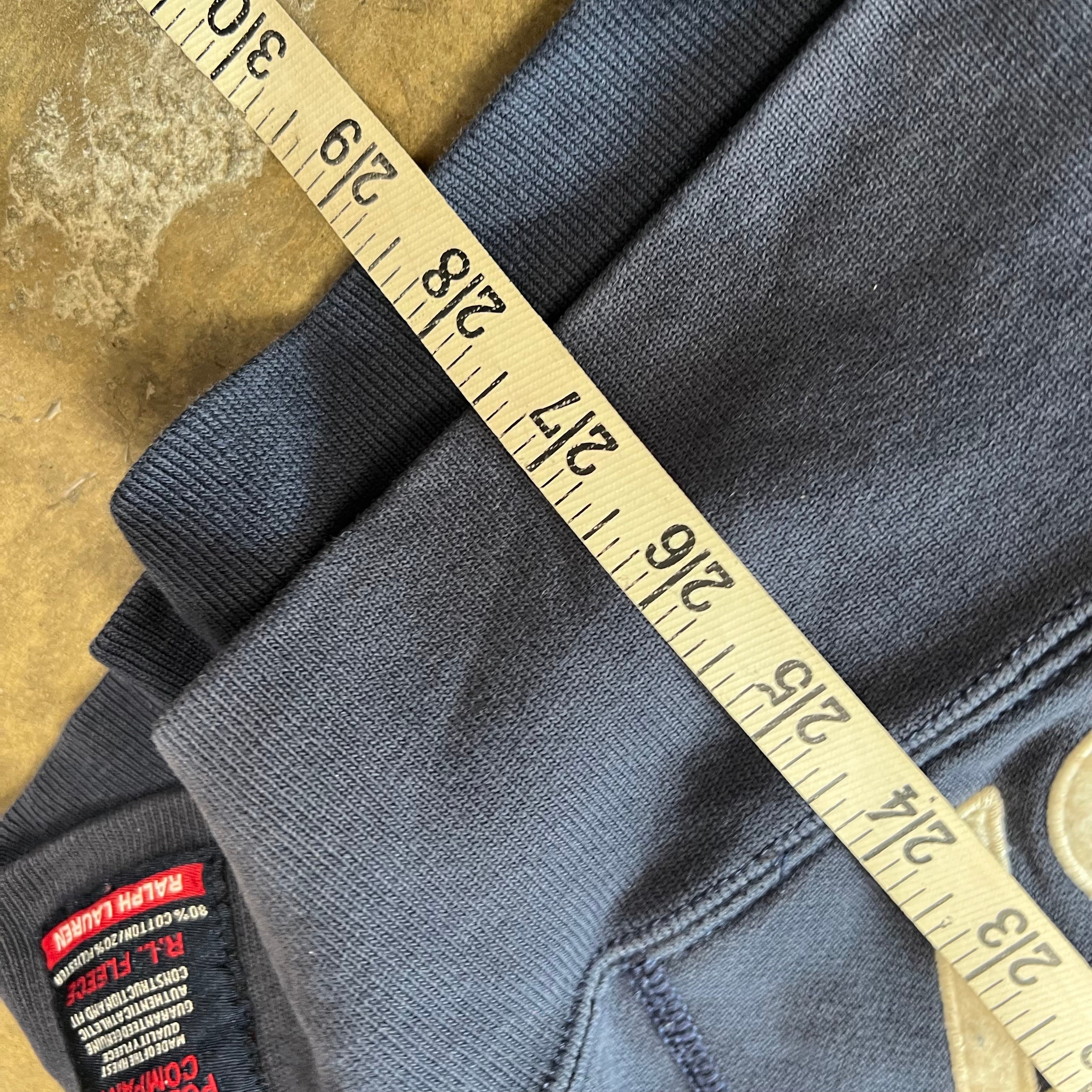 size xl - Vintage Ralph Lauren Polo Zip up Hoodie