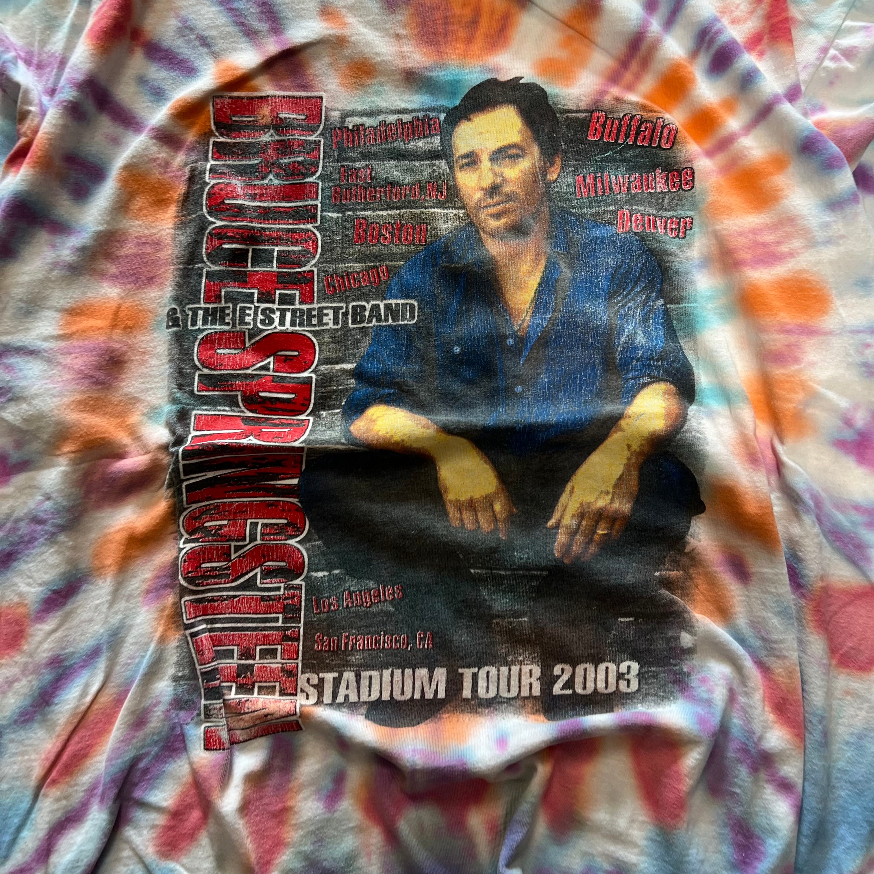 size xl - Vintage 2003 Bruce Springsteen Stadium tour tee