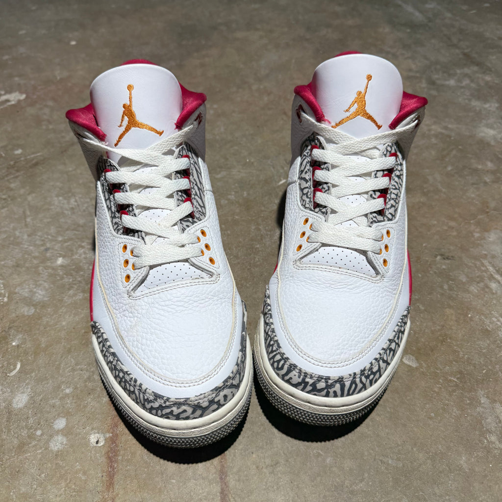 size 12 - Jordan 3 Retro ' Cardinal Red '