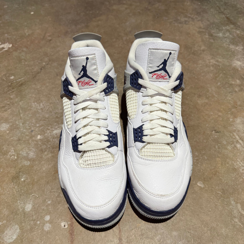 size 12 - Jordan 4 Retro ' Midnight navy '