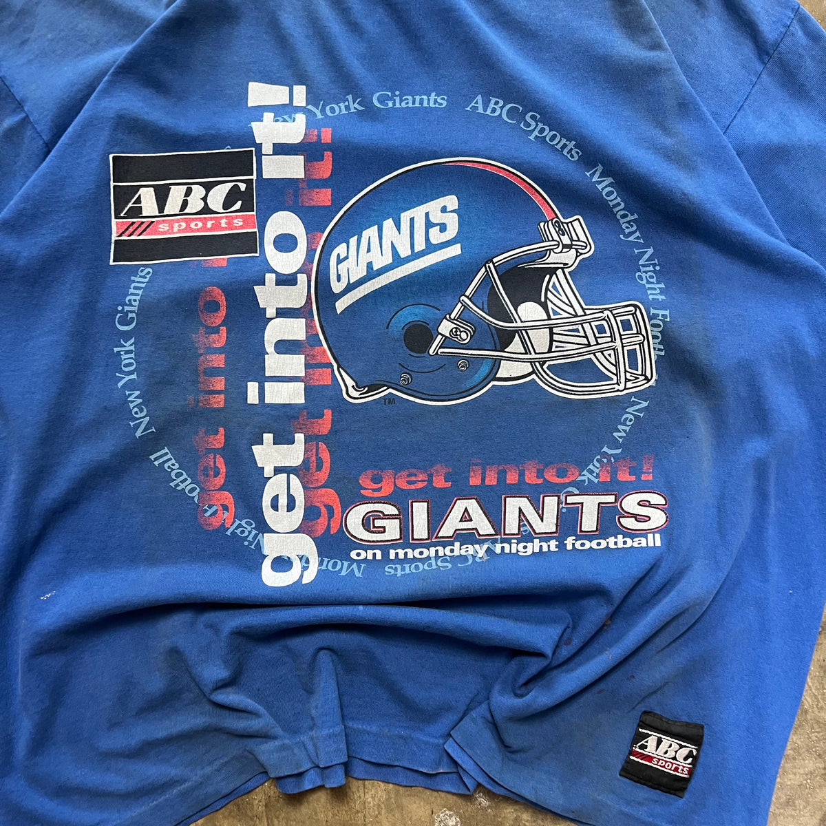 size xxl - Vintage New York Giants Nutmeg tee