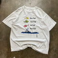 size xl - Vintage Dr.Seuss One Fish Two Fish tee