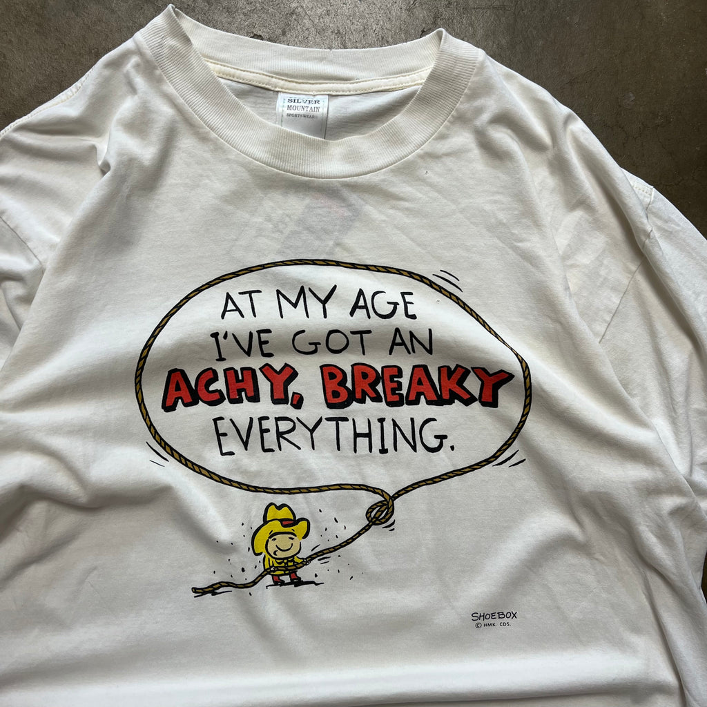 size xl - Vintage Achy Breaky Everything tee