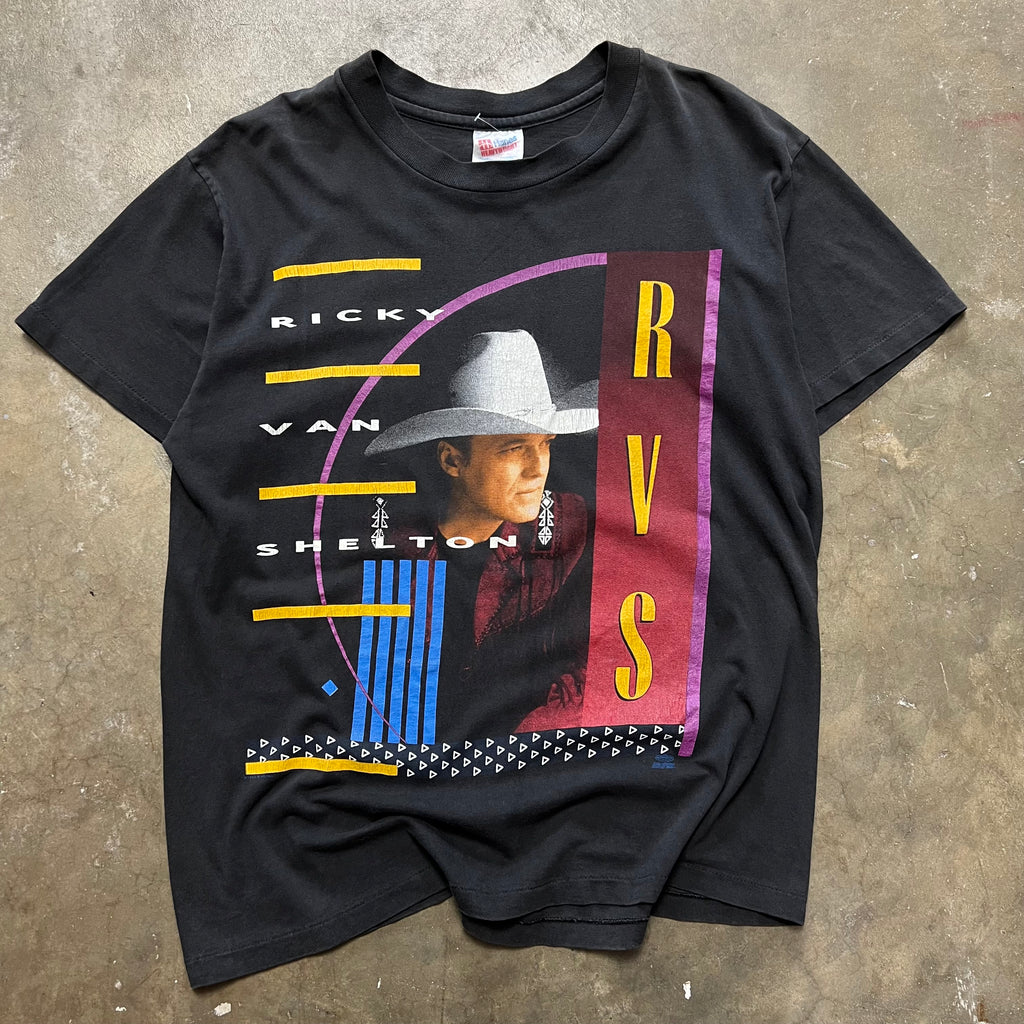 size large - Vintage Ricky Van Shelton Band tee