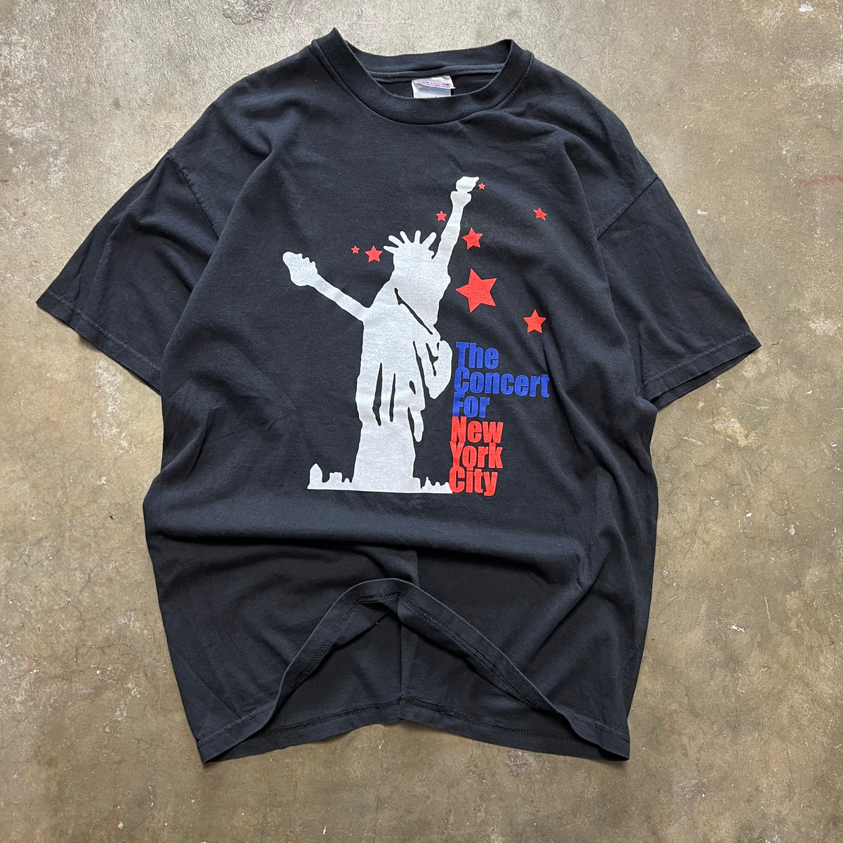 size large - Vintage The Concert For New York City tee