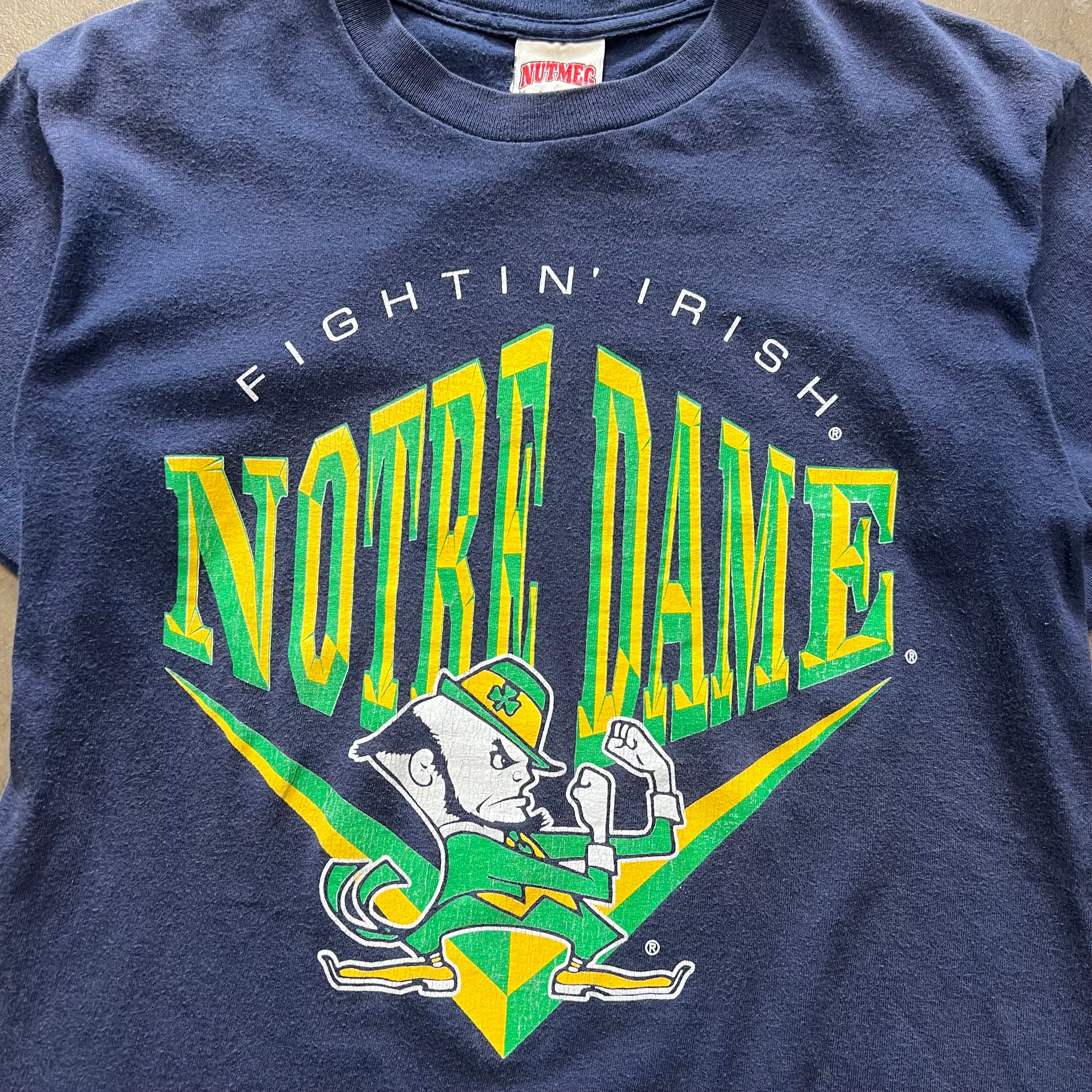 size large - Vintage Notre Dame Fightin Irish tee