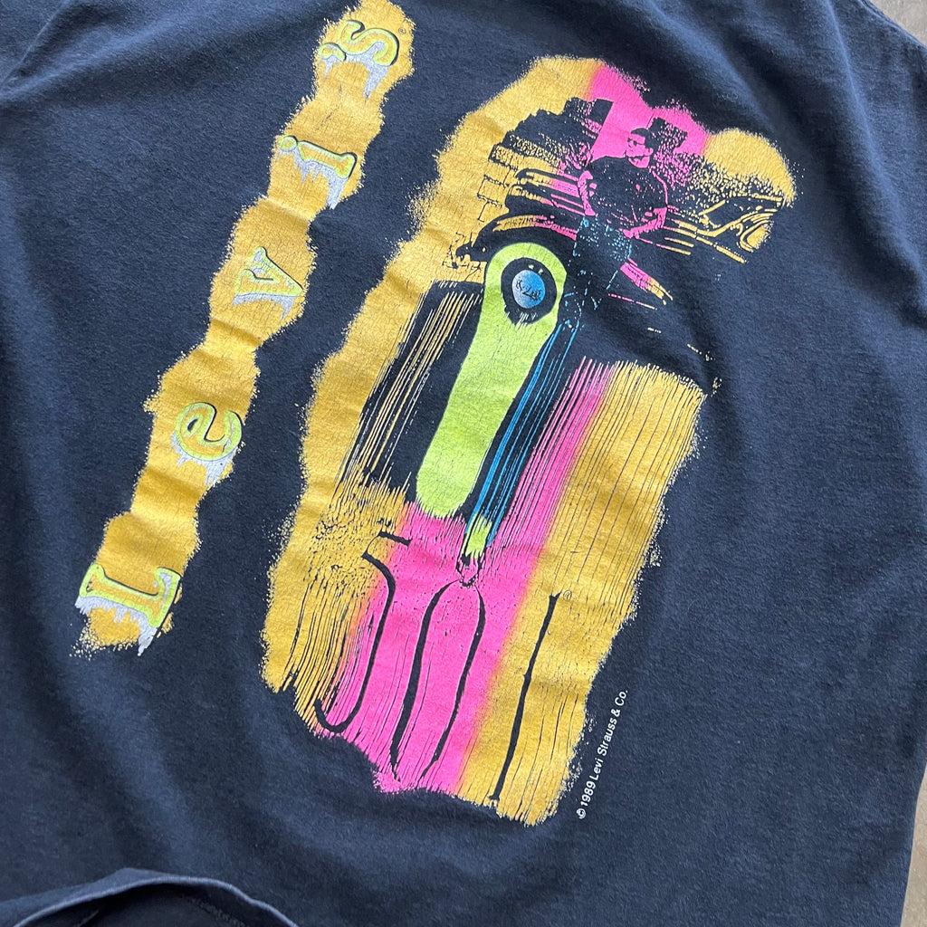 size large - Vintage 1999 Levis Jeans promo tee