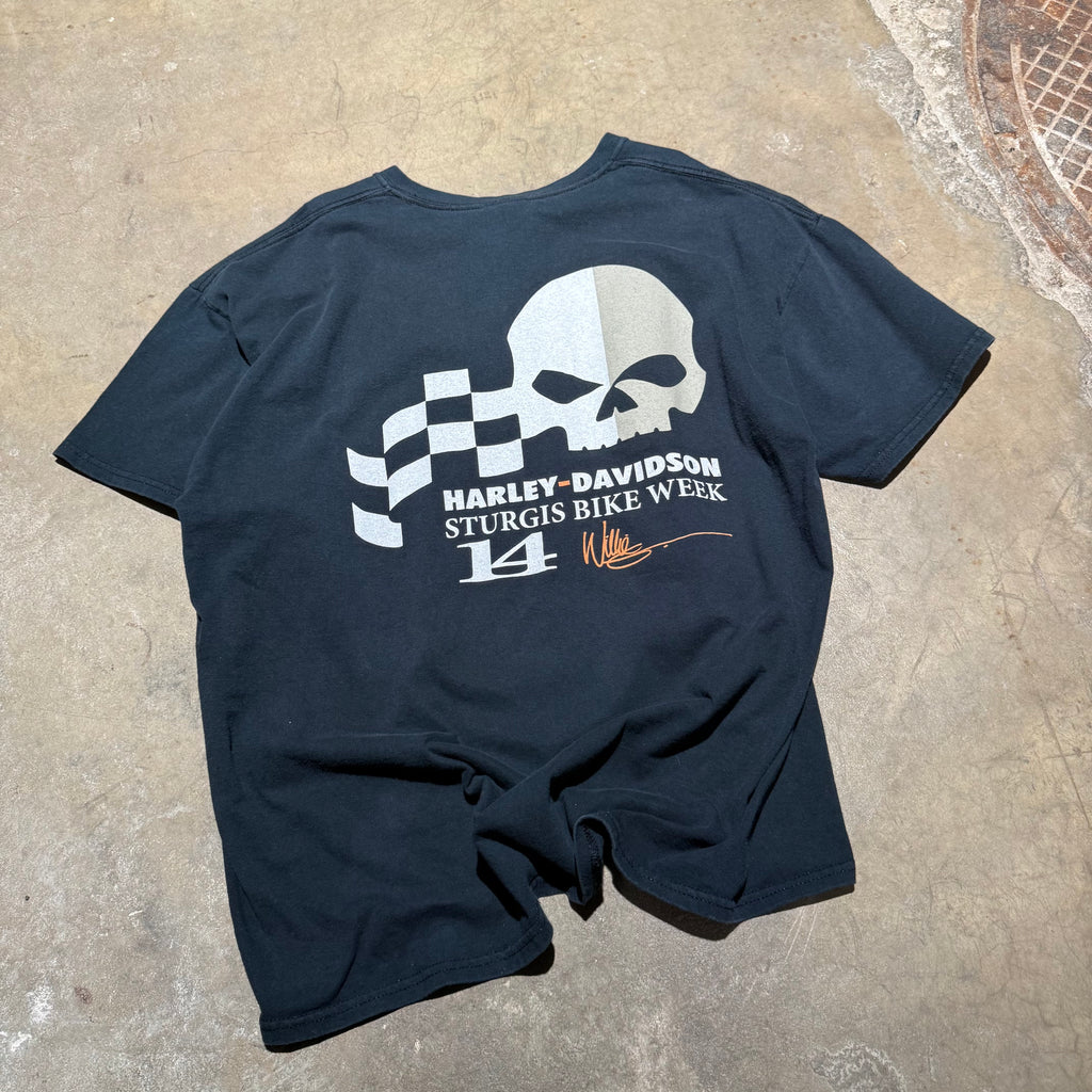 size XL - Vintage ' Harley Davidson Sturgis ' Tee