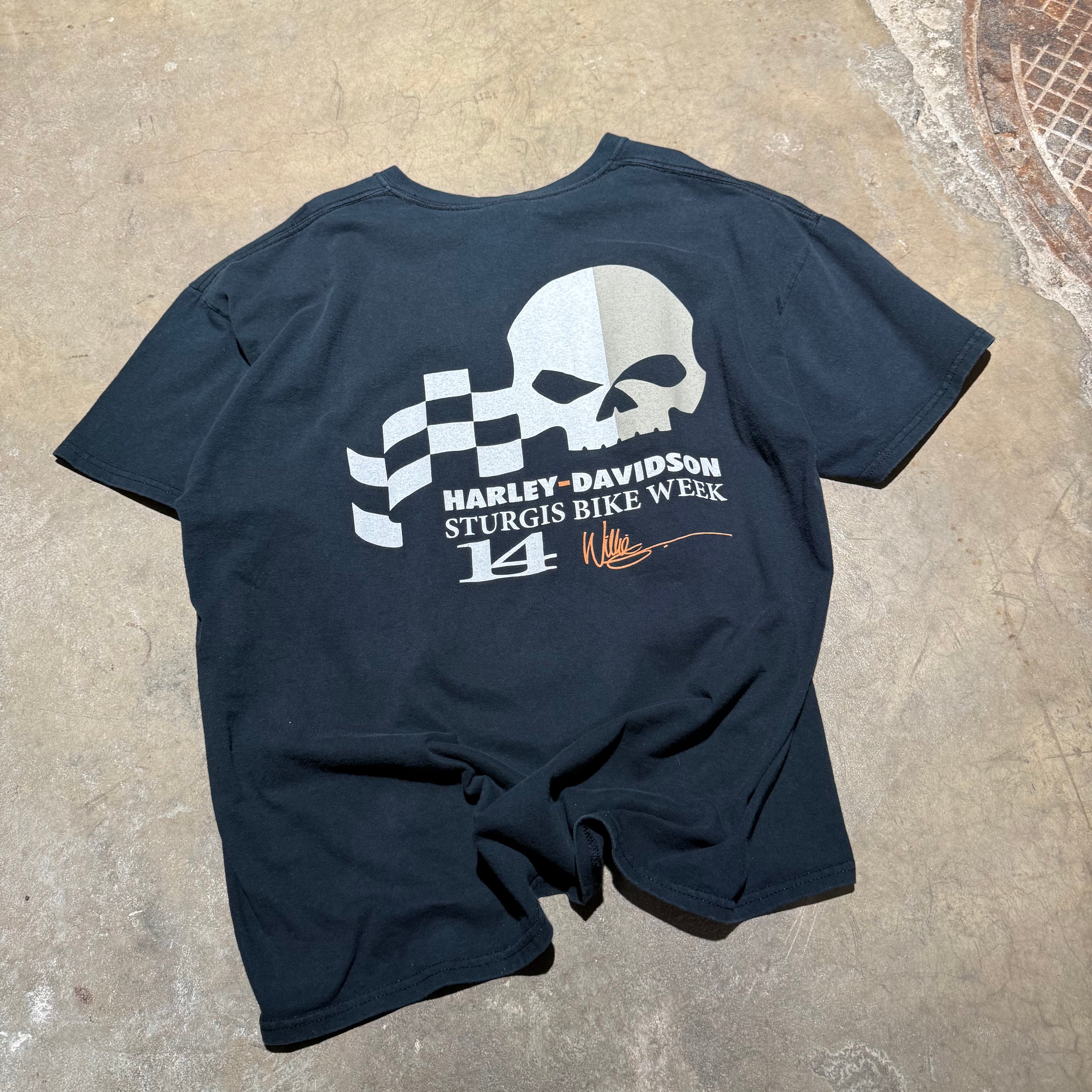 size XL - Vintage ' Harley Davidson Sturgis ' Tee