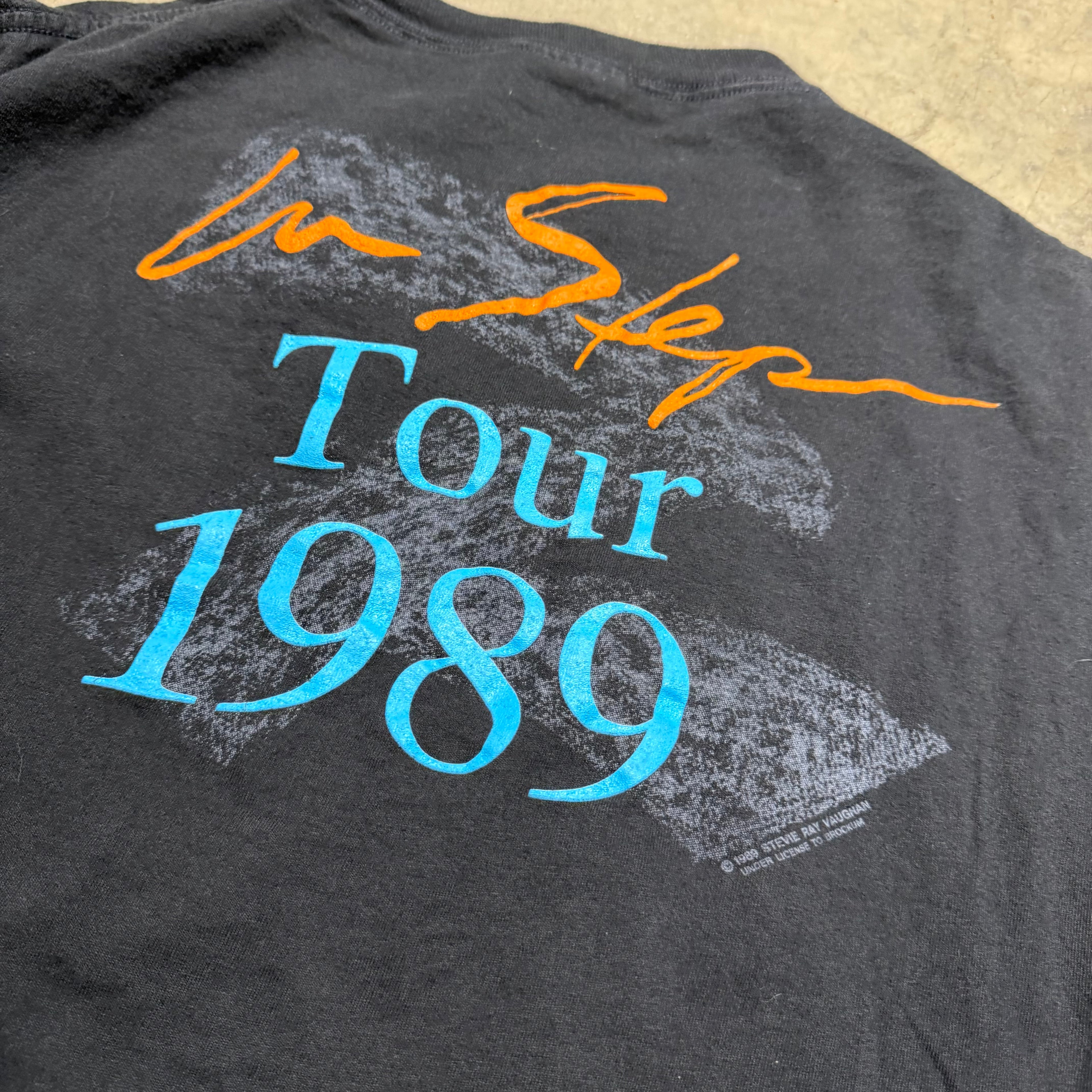 size large - Vintage ' 1989 Stevie Ray Vaughan ' Band tee
