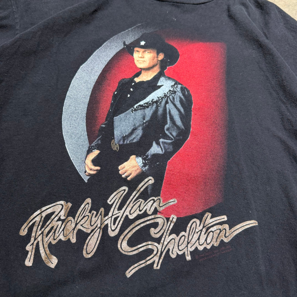 size large - Vintage ' 1990 Ricky Van Shelton ' Band tee