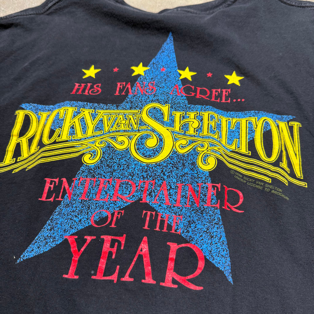 size large - Vintage ' 1990 Ricky Van Shelton ' Band tee