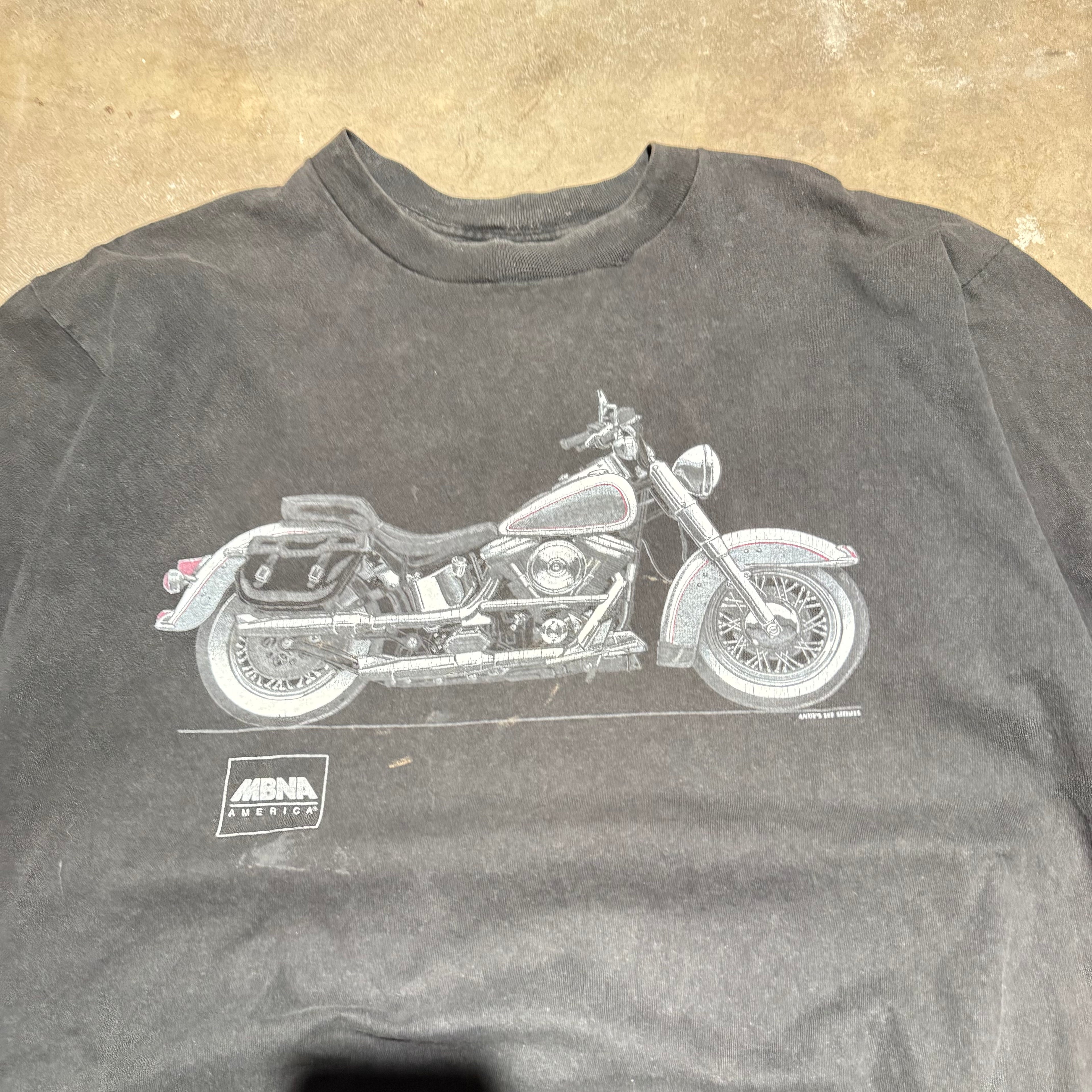 size xl - Vintage ' Harley Faded ' Tee