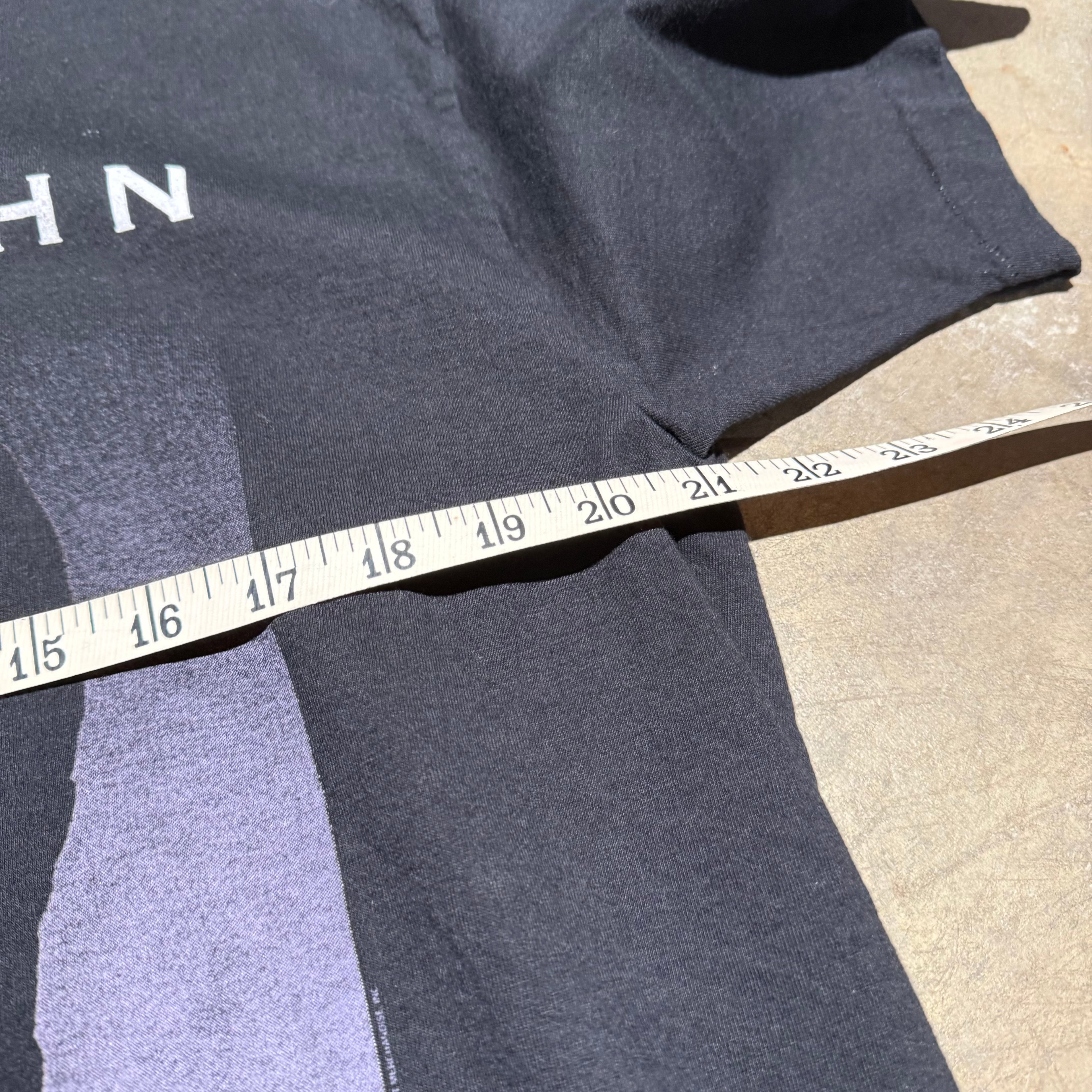 size xl - Vintage ' Elton John Made in England ' Tee
